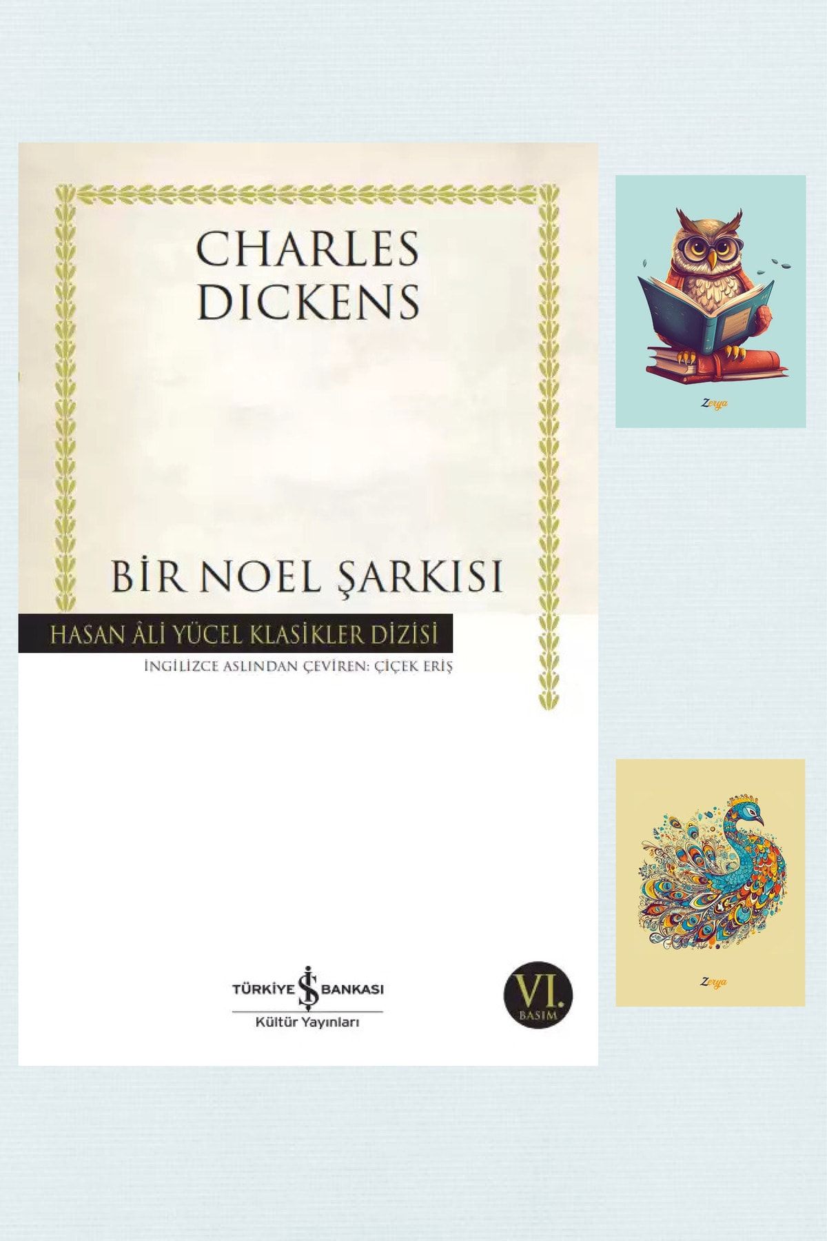 Dara Yayınları Bir Noel Şarkısı - Hasan Ali Yücel Klasikler 9786254051821 Charles Dickens - Not Defterli Seti