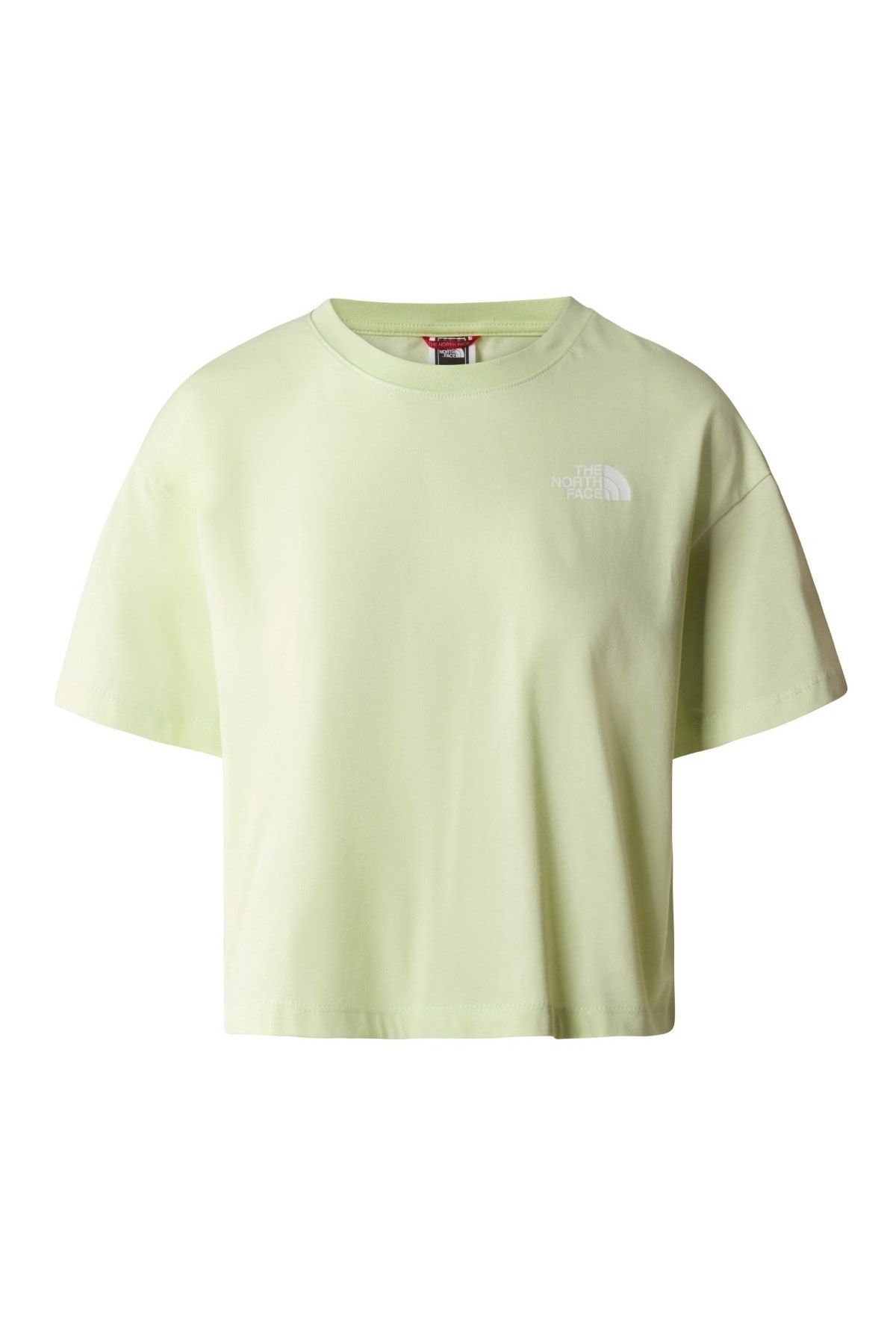 The North Face Simple Dome Kadın Yeşil Crop Tişört