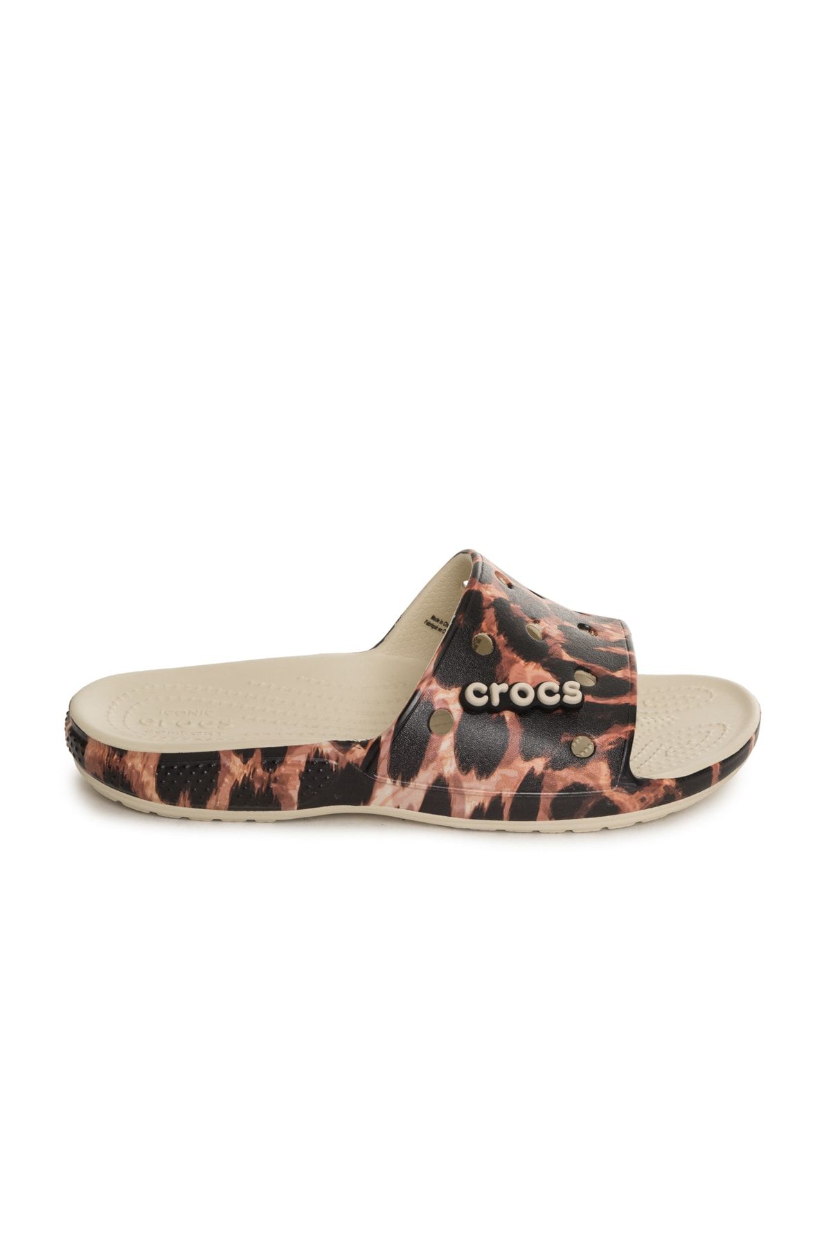 Crocs CR207841 Terlik BONE LEOPARD