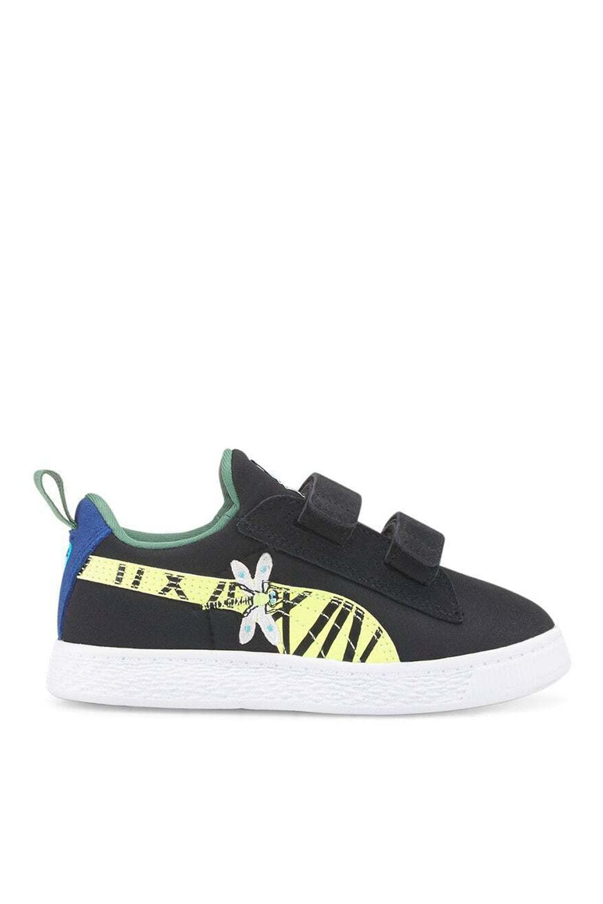 Puma Siyah Erkek Çocuk Yürüyüş Ayakkabısı 38595802 Suede LF Small World V PS