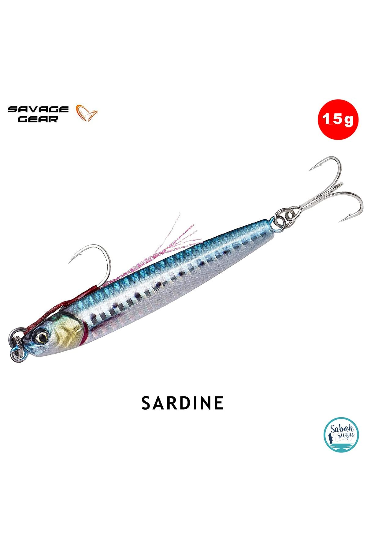 Savage Gear 3D Jig Minnow Jig 15gr 6.8cm Sardine