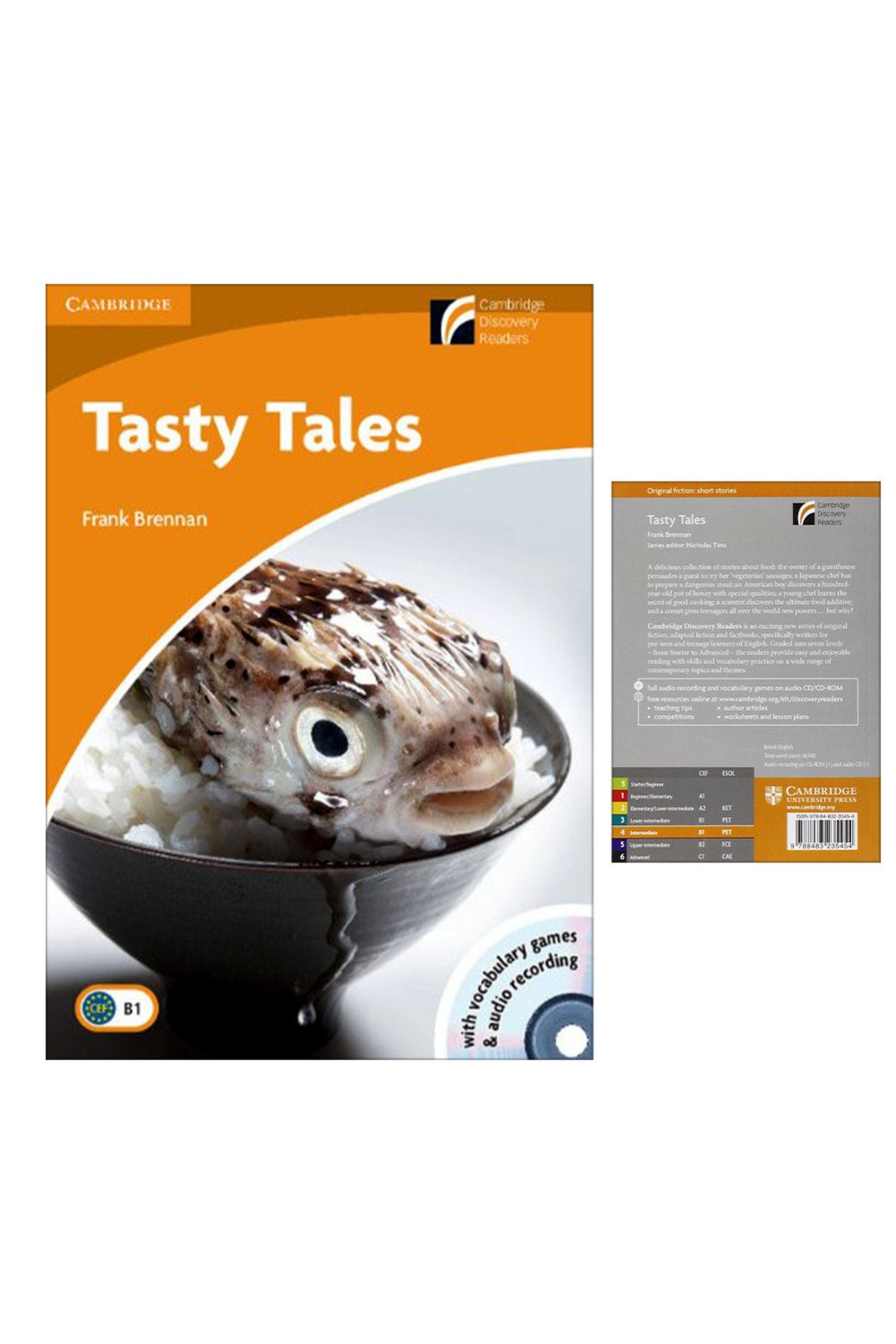Cambridge University Tasty Tales Level 4 Intermediate Book with CD-ROM and Audio CDs (2) Pack