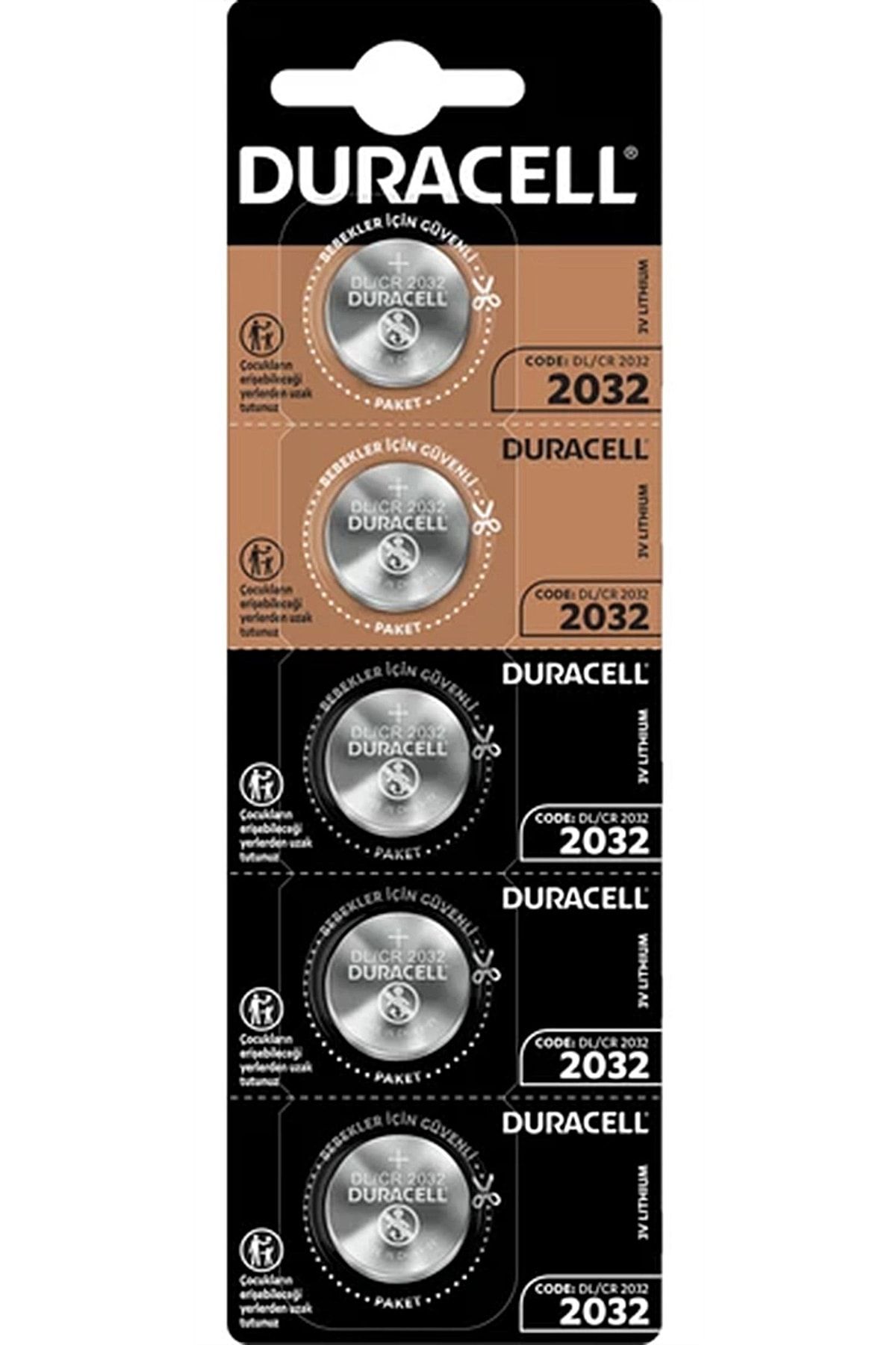 Duracell Cr 2032 Düğme Pil 5'li Paket S.k.t: 2032-06