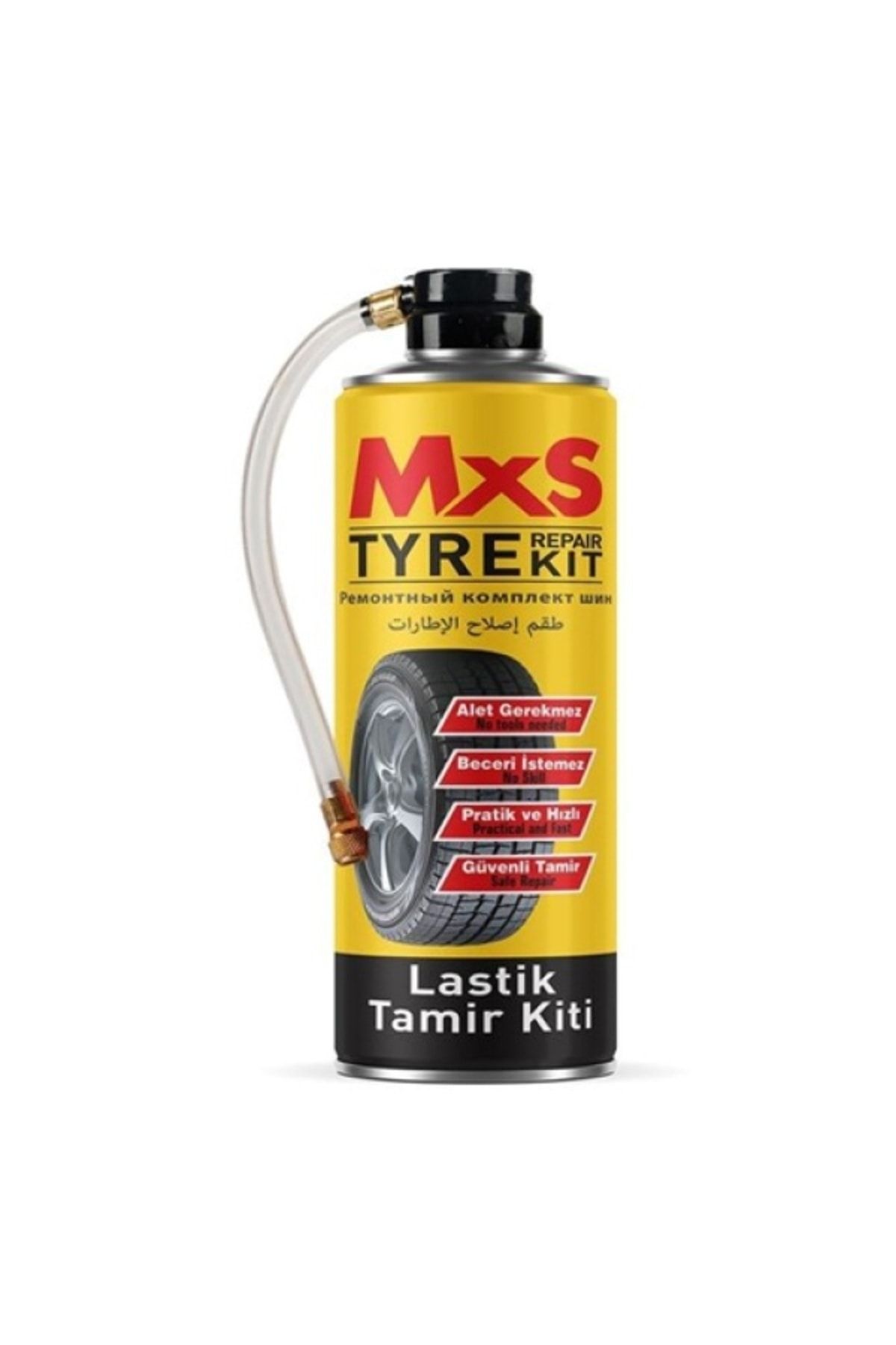 MxS LASTIK TAMIR KITI SISIRIR-ONARIR-TPMS SENSOR SAFE 400ML. - MXS 22020