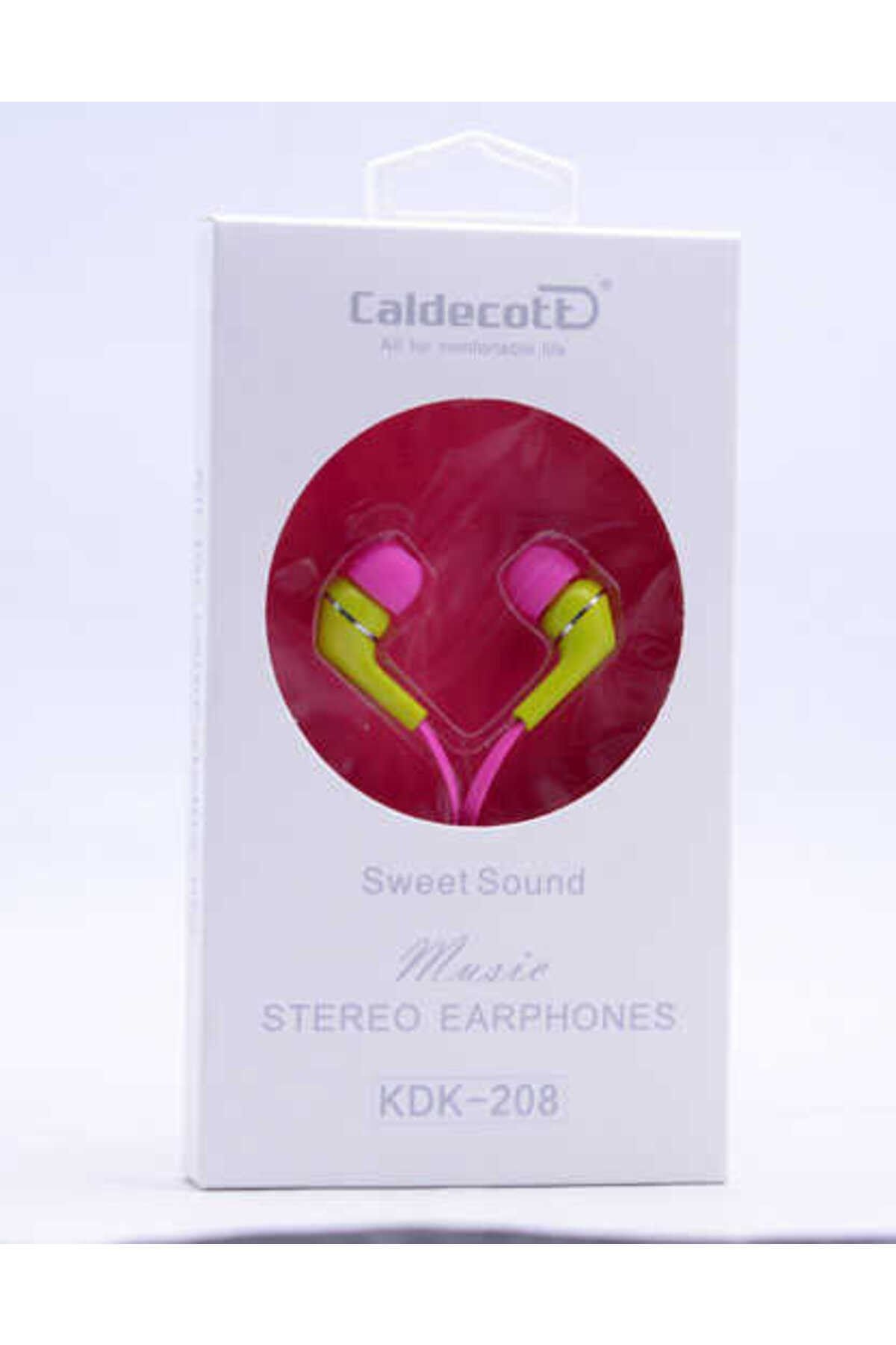 HEPTEKİLETİŞİM Yüksek Kalite ve Ses Performanslı Kulaklık (Caldecott KDK-208 Mp3 Stereo Kulaklık)