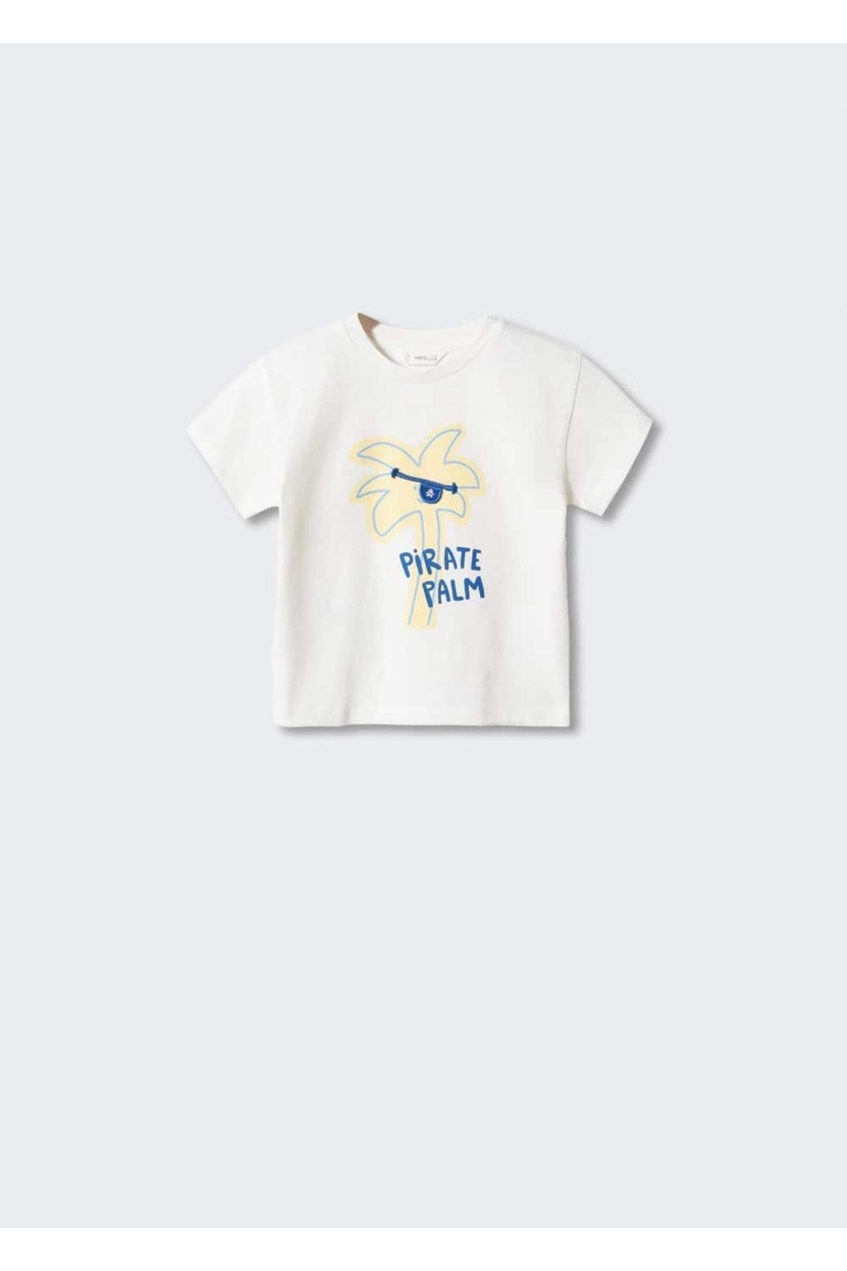 MANGO Baby Desenli Pamuklu Tişört