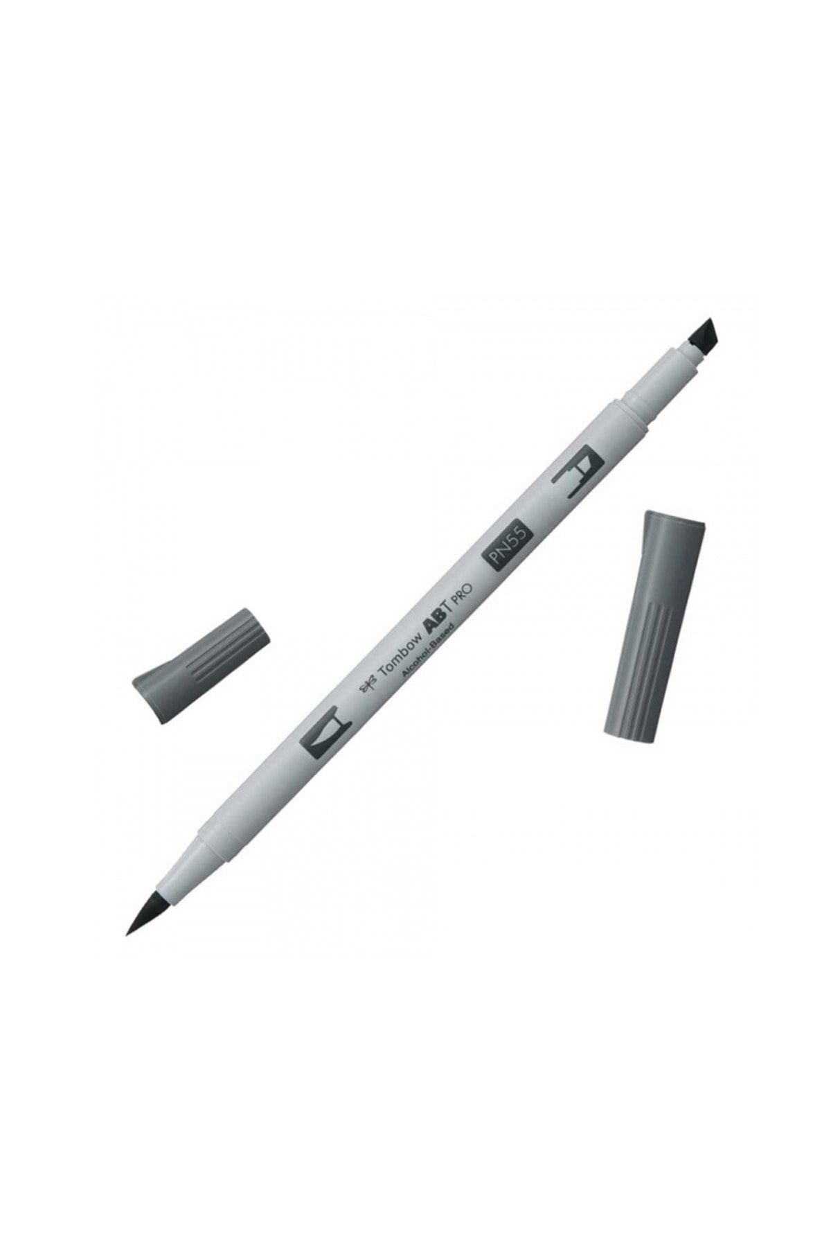 Tombow AB-TP PRO Dual Brush Pen Grafik Kalemi Cool Gray 7 N55