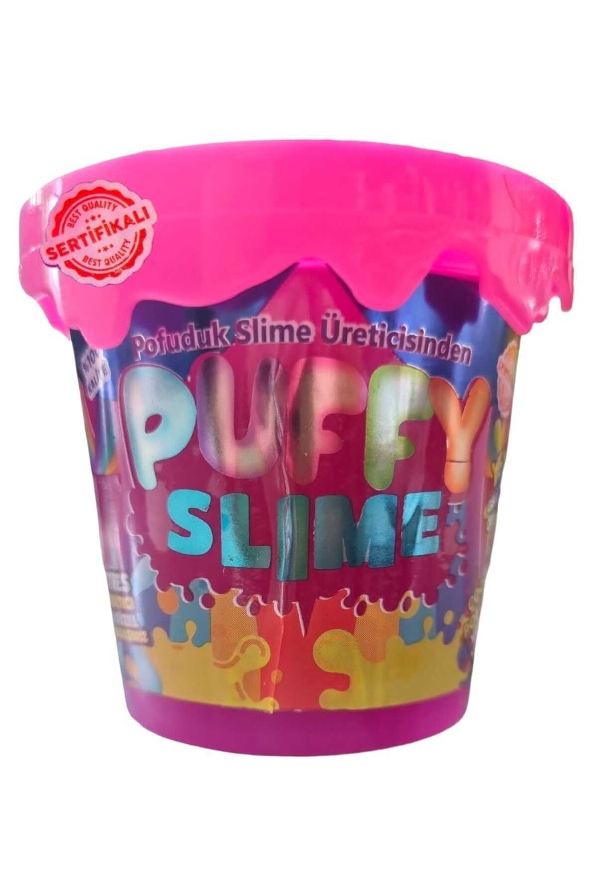 TURKAFONE BamBamToys Puffy Slime Yeni Trend Slime -Pofuduk Slime Neon Renkli 120 Gr Slaym