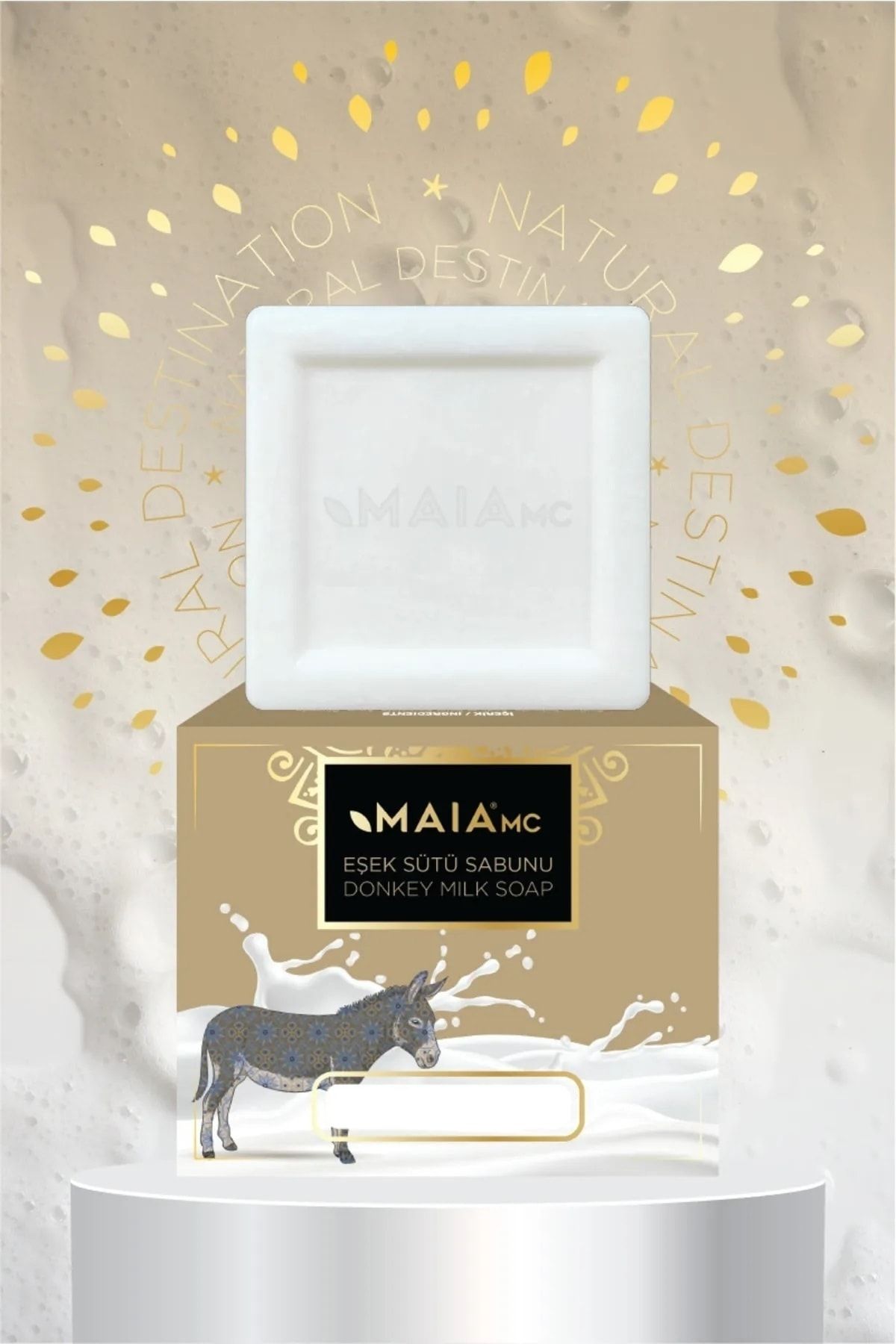 Maia mc Eşek Sütü Sabunu 150 gr. x 24 Adet Siyah Nokta Sivilce Akne Sorunlarını Giderici