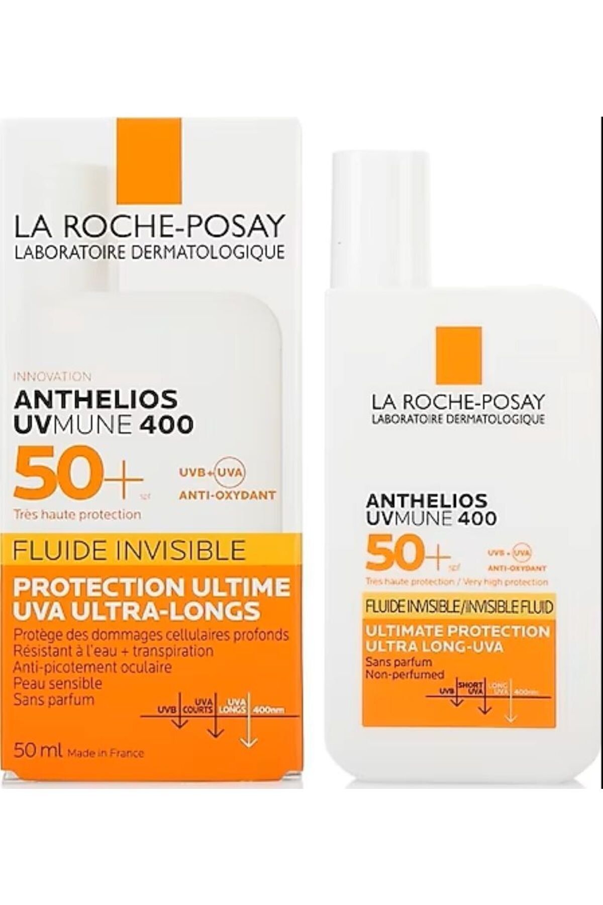 La Roche Posay Anthelios UVMUNE 400 İnvisible Fluid SPF50+ -50ml