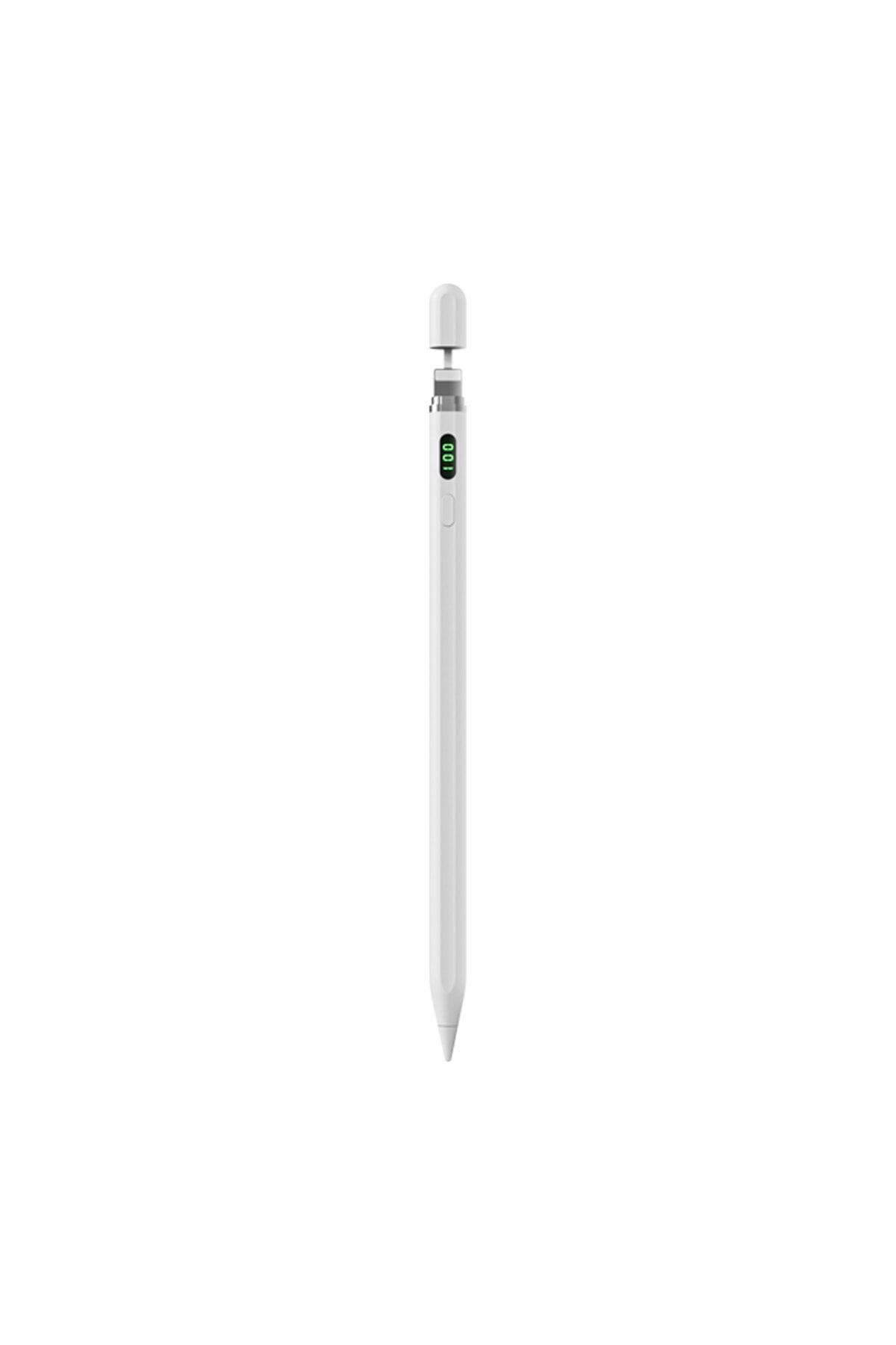 WIWU Palm-Rejection Eğim Özellikli Çizim Kalemi Wiwu Pencil L Pro Dijital Led Göstergeli Dokunmatik Kalem