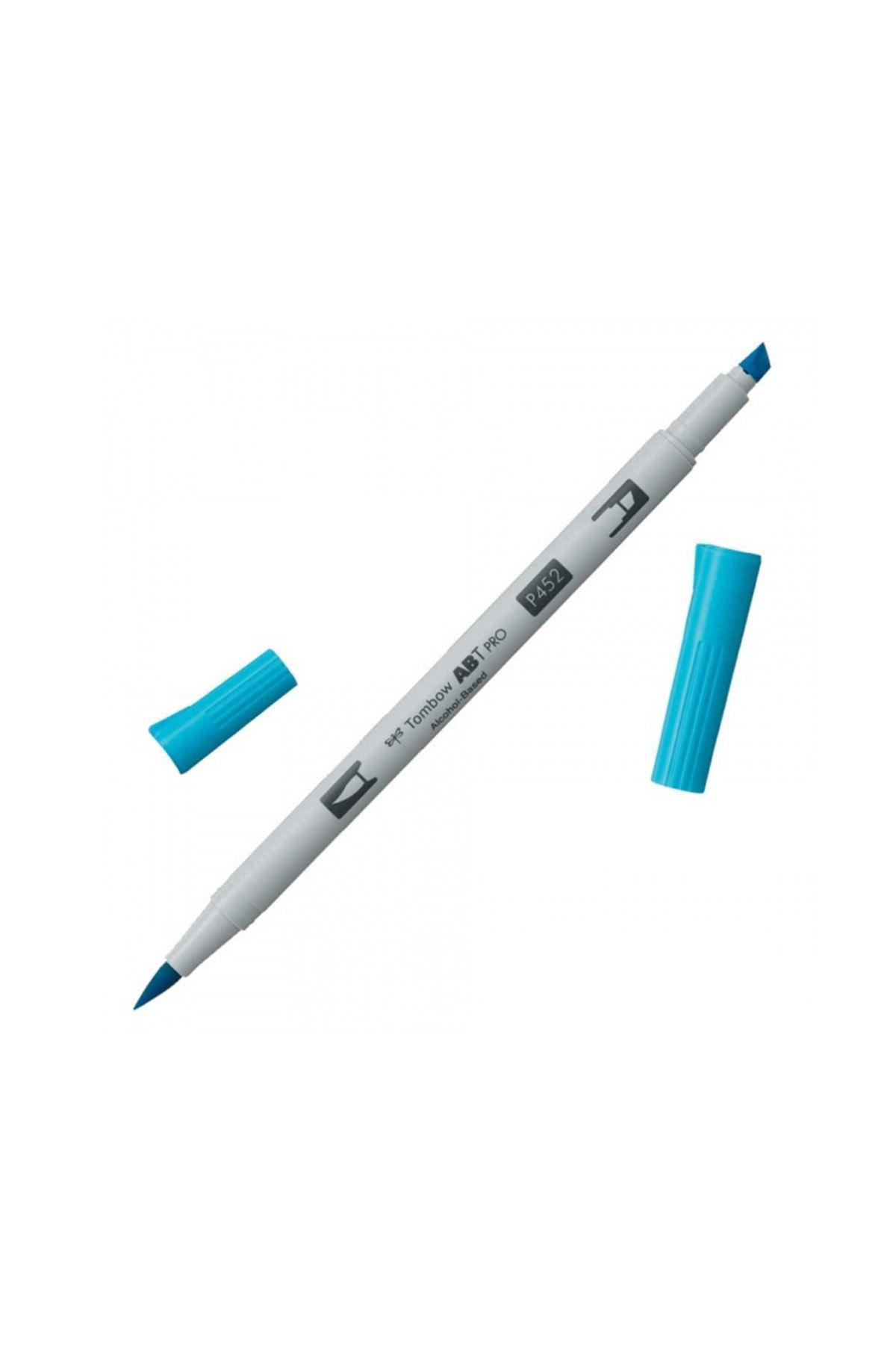 Tombow AB-TP PRO Dual Brush Pen Grafik Kalemi Process Blue 452