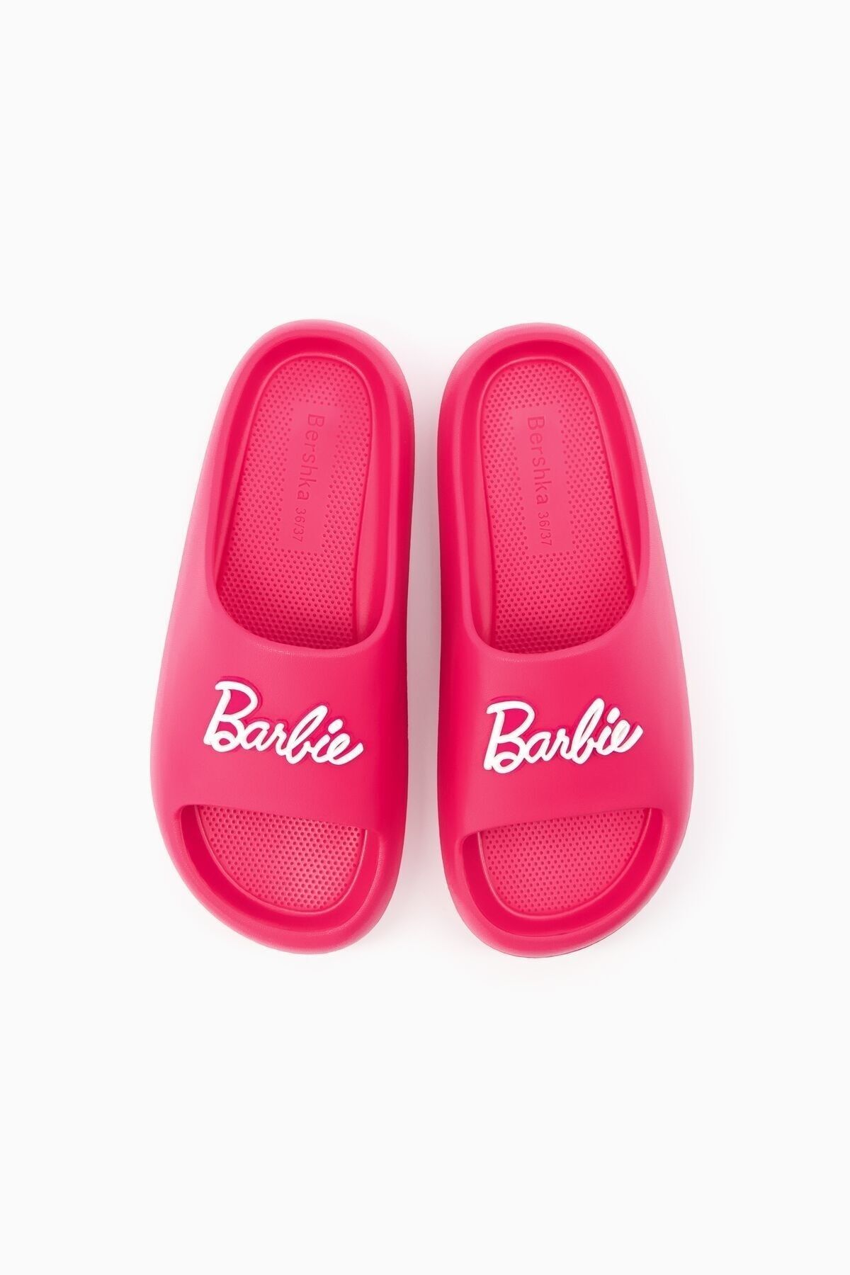 Bershka Barbie düz bantlı sandalet