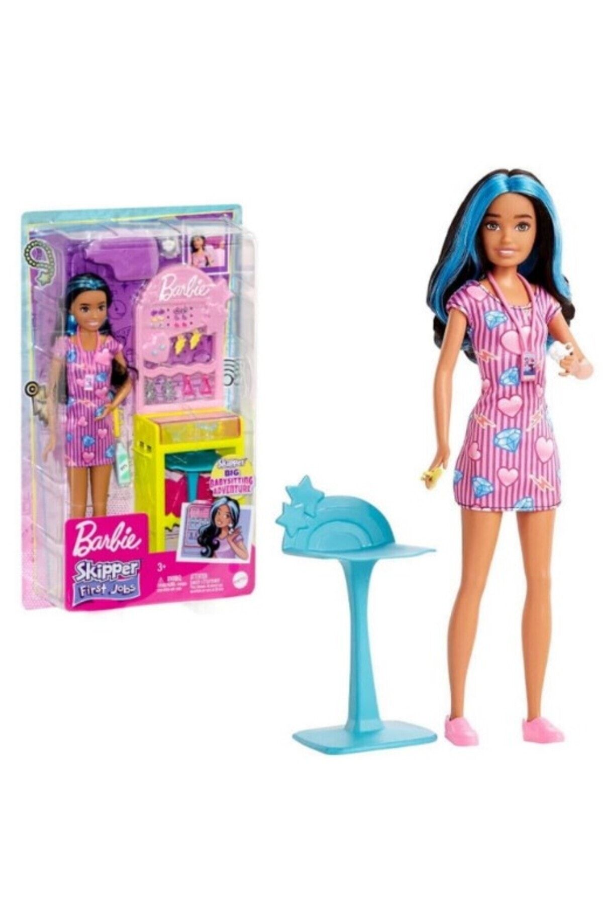 Barbie Mattel HKD78 Barbie Skipper'in Takı Standı Oyun Seti
