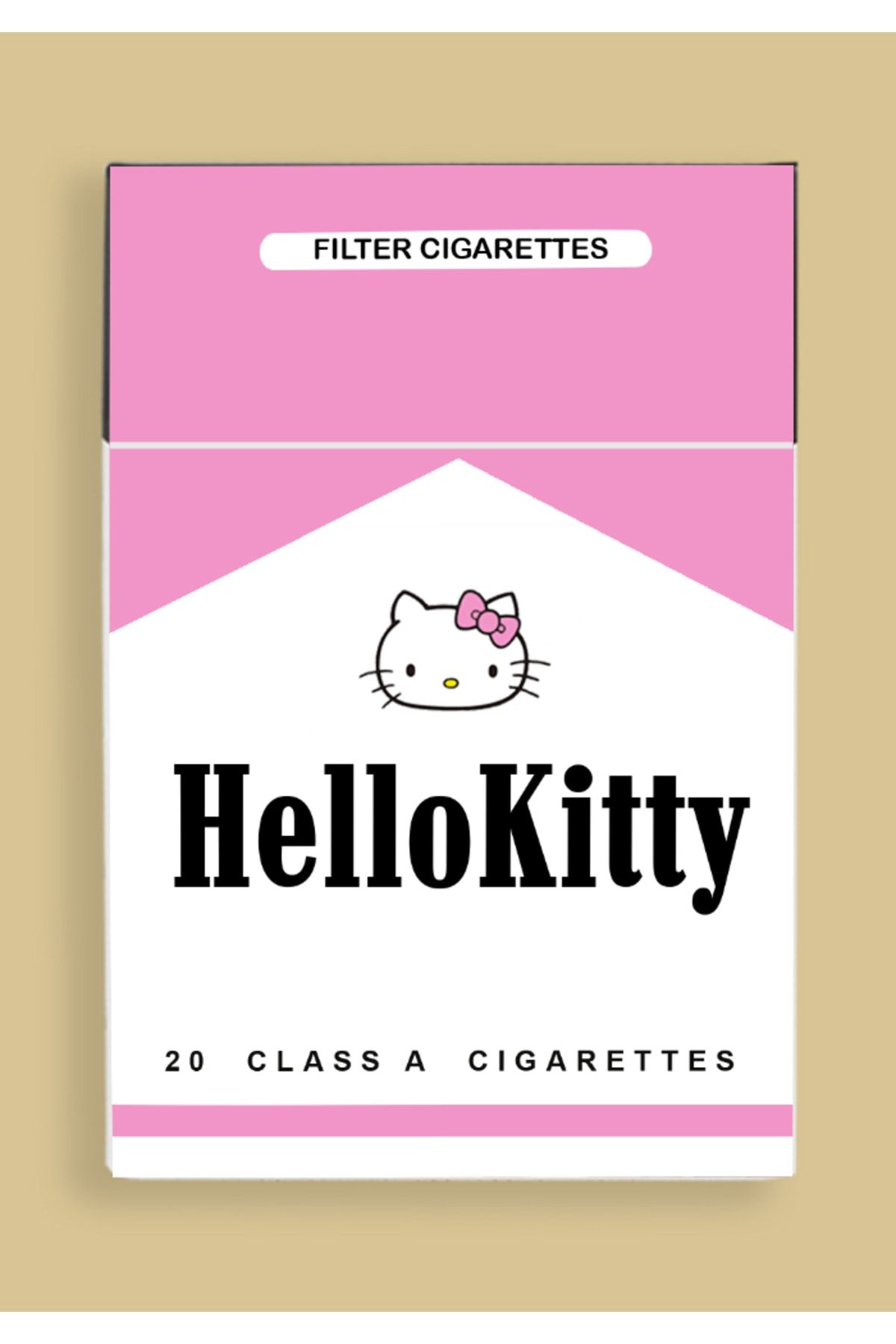 Namgo Pembe Marlboro Hello Kitty Pembe Standart Sigara Tabakası Kutusu Ve Aksesuar Seti