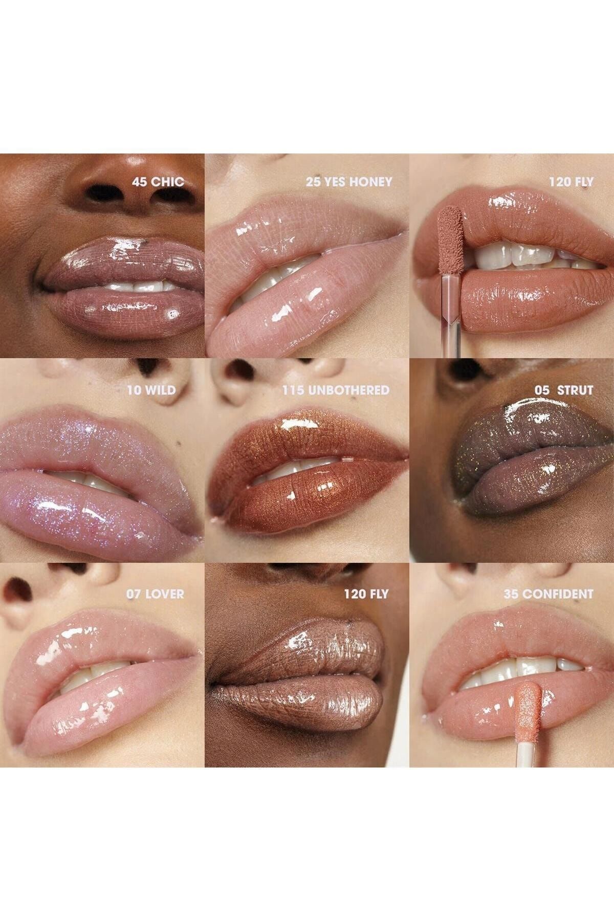 Sephora Glossed Lip Gloss 130. Independent - Glitter Finish (5ML)