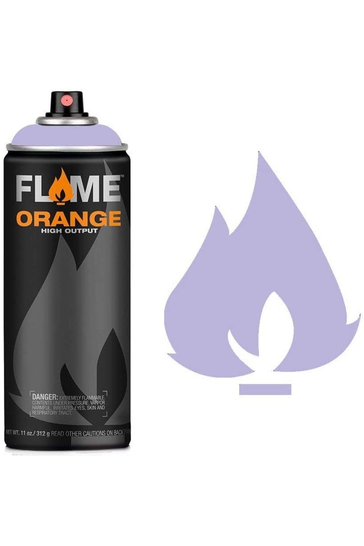 Flame Orange 400ml Sprey Boya N:416 Viola Light