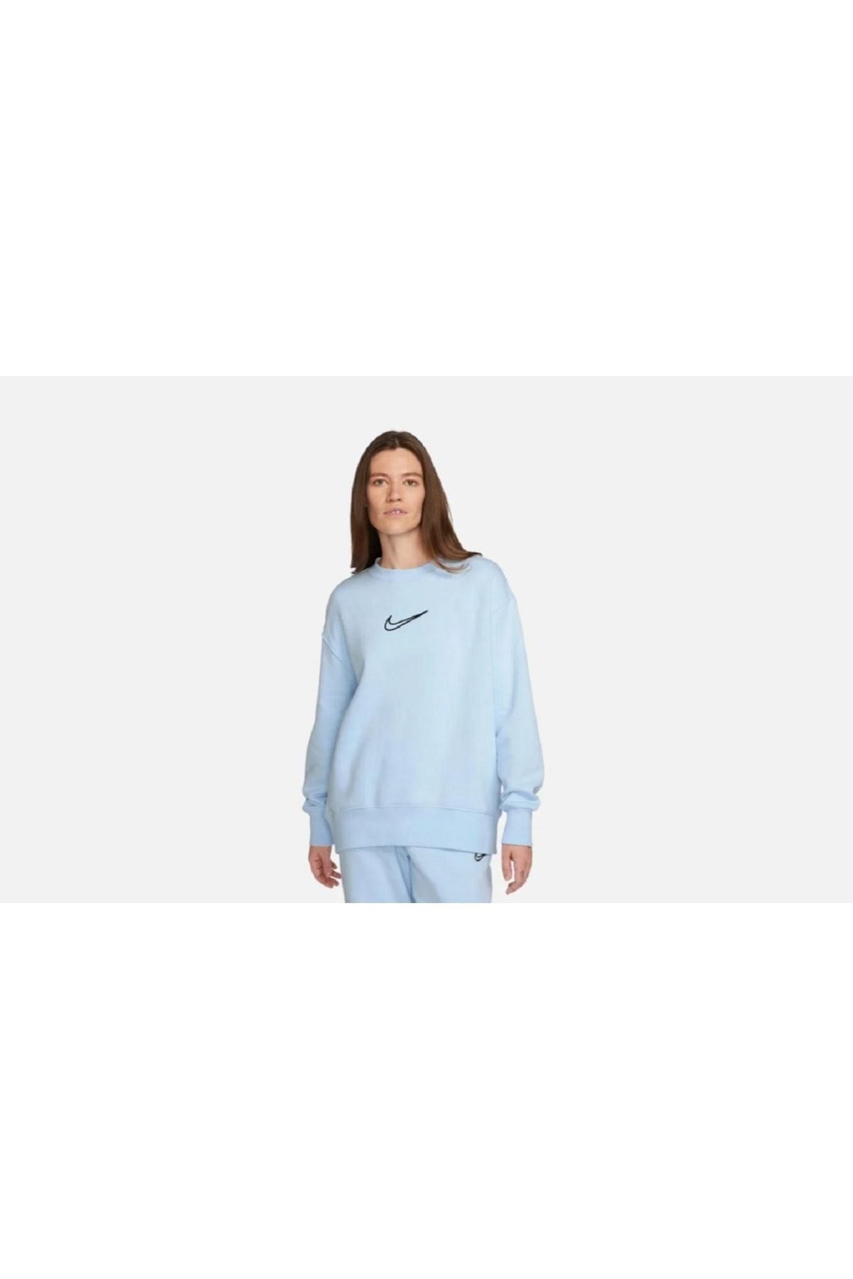 Nike Sportswear Phoenix Brushed Fleece Oversized Crew Neck Kadın Sweatshirt