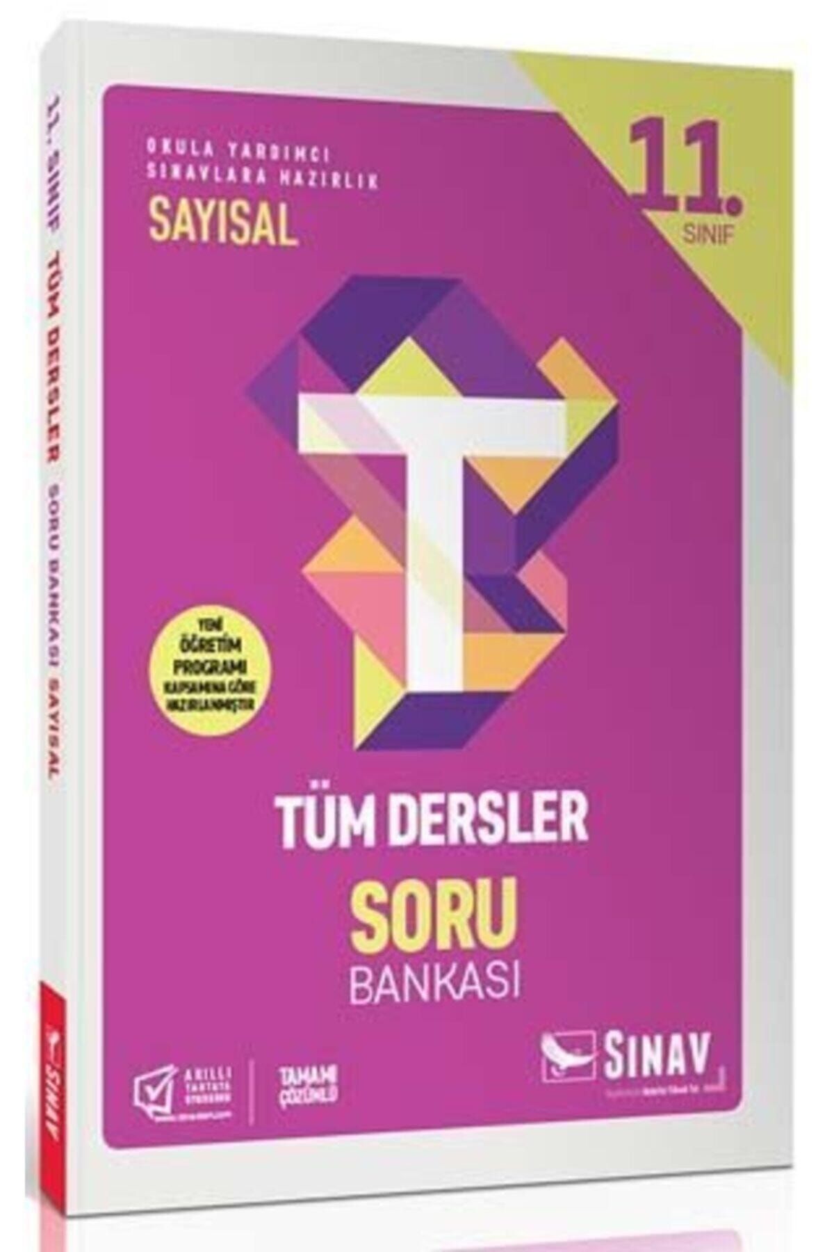 Sınav Yayınları Sınav 11. Sınıf Tüm Dersler Sayısal Soru Bankası