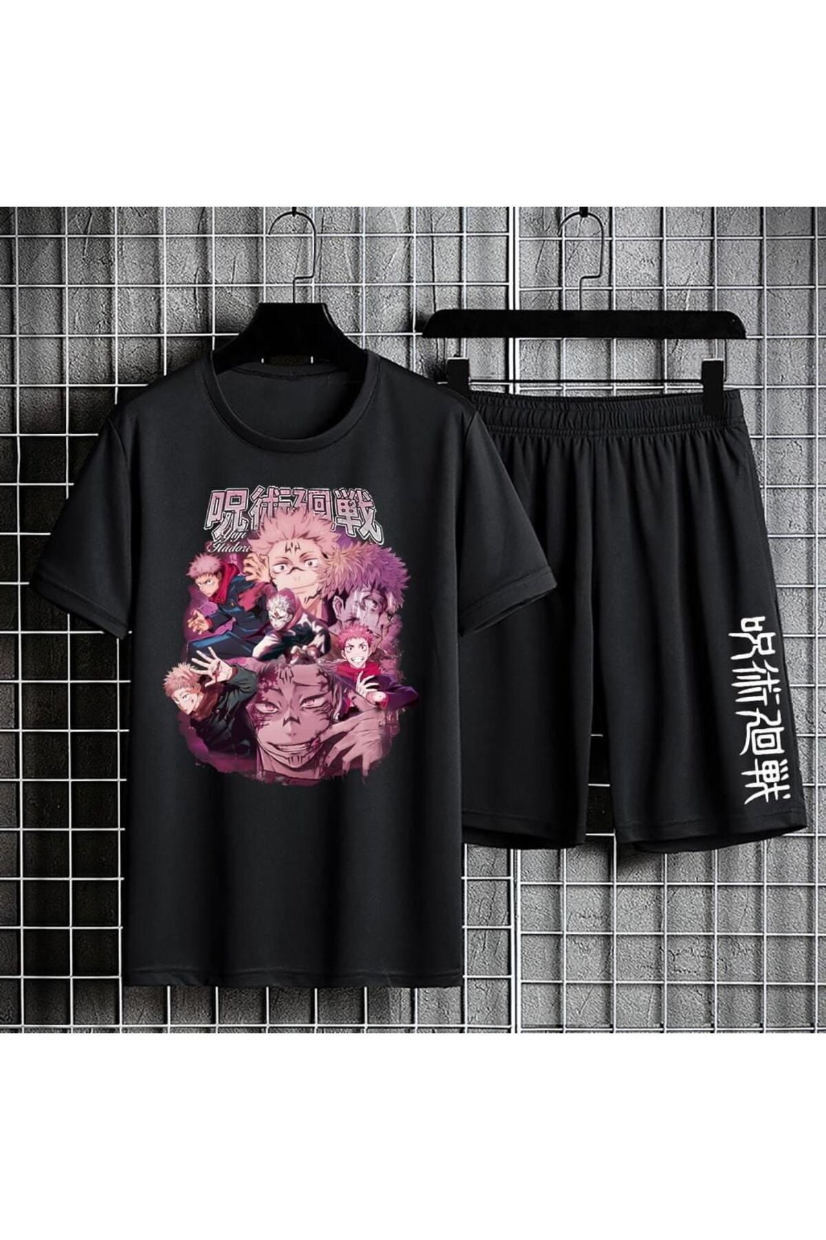 GALASHOP Jujutsu Kaisen Set Tshirt şort model791