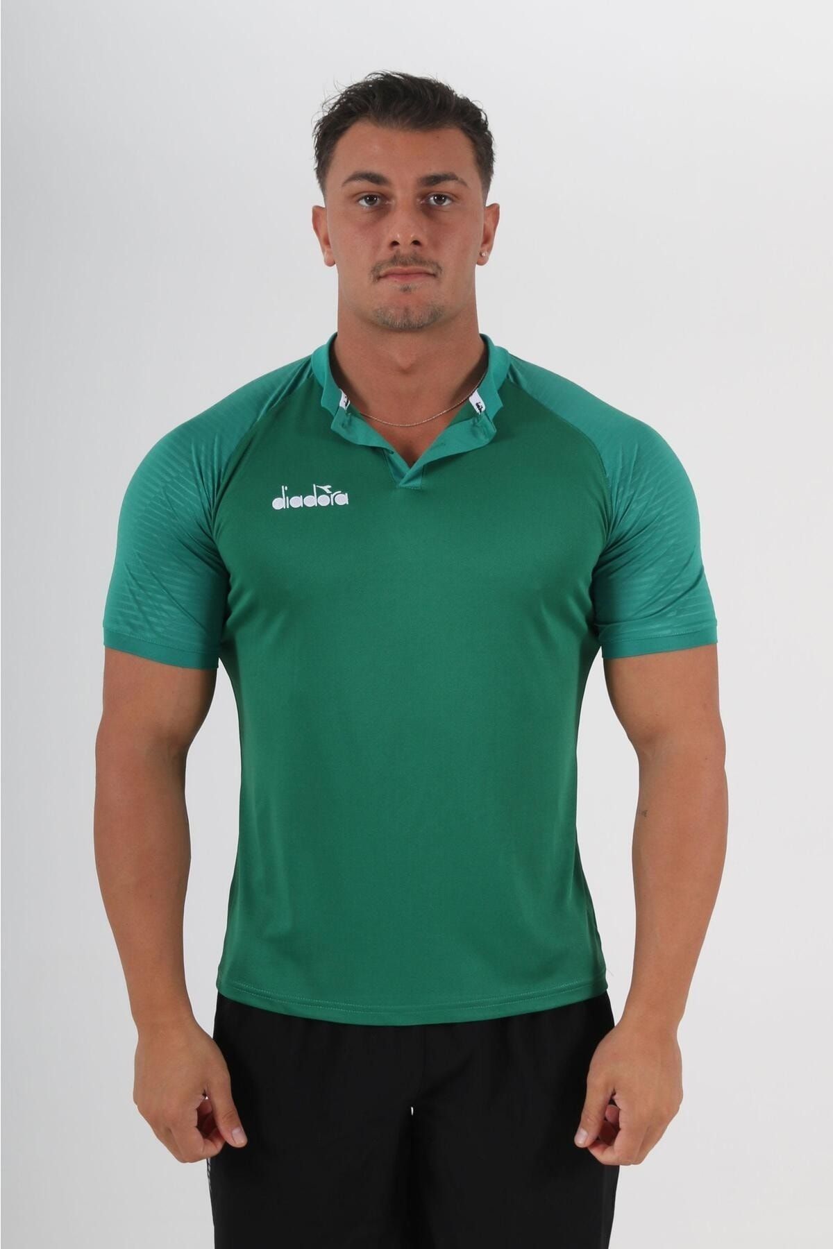 Diadora Premium Kamp T-Shirt Yeşil