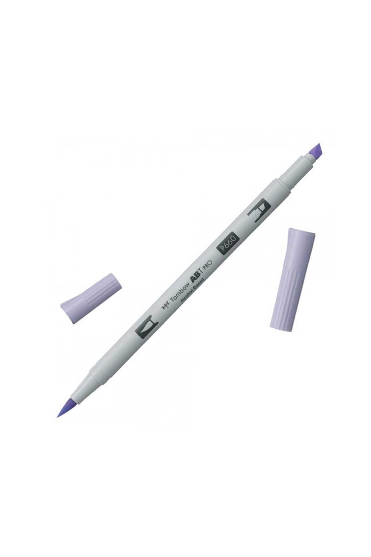 Tombow AB-TP PRO Dual Brush Pen Grafik Kalemi Lavender Blush 660