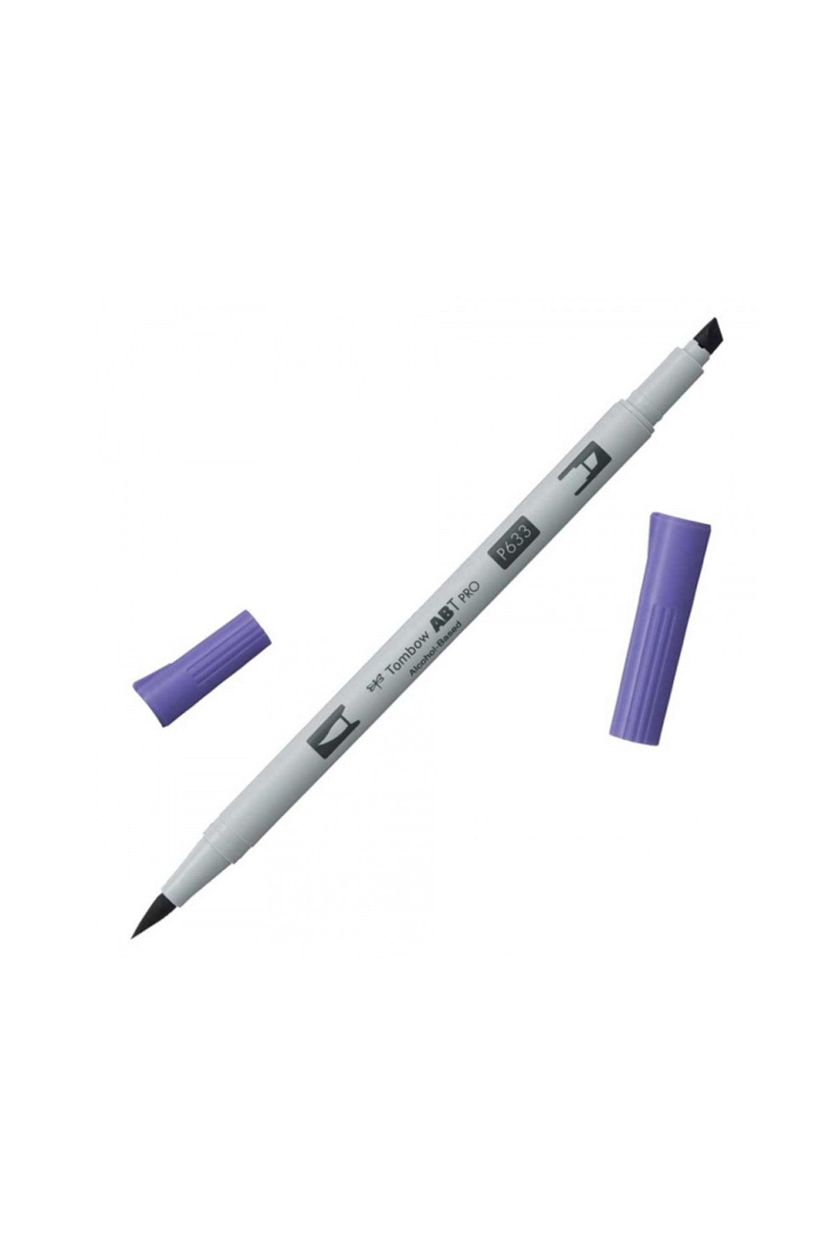 Tombow AB-TP PRO Dual Brush Pen Grafik Kalemi Deep Lavender 633