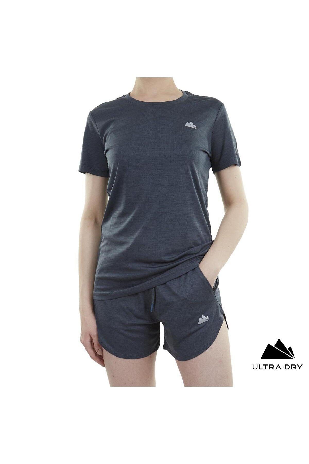 Alpinist Project Ultra Dry Kadın T-Shirt Antrasit