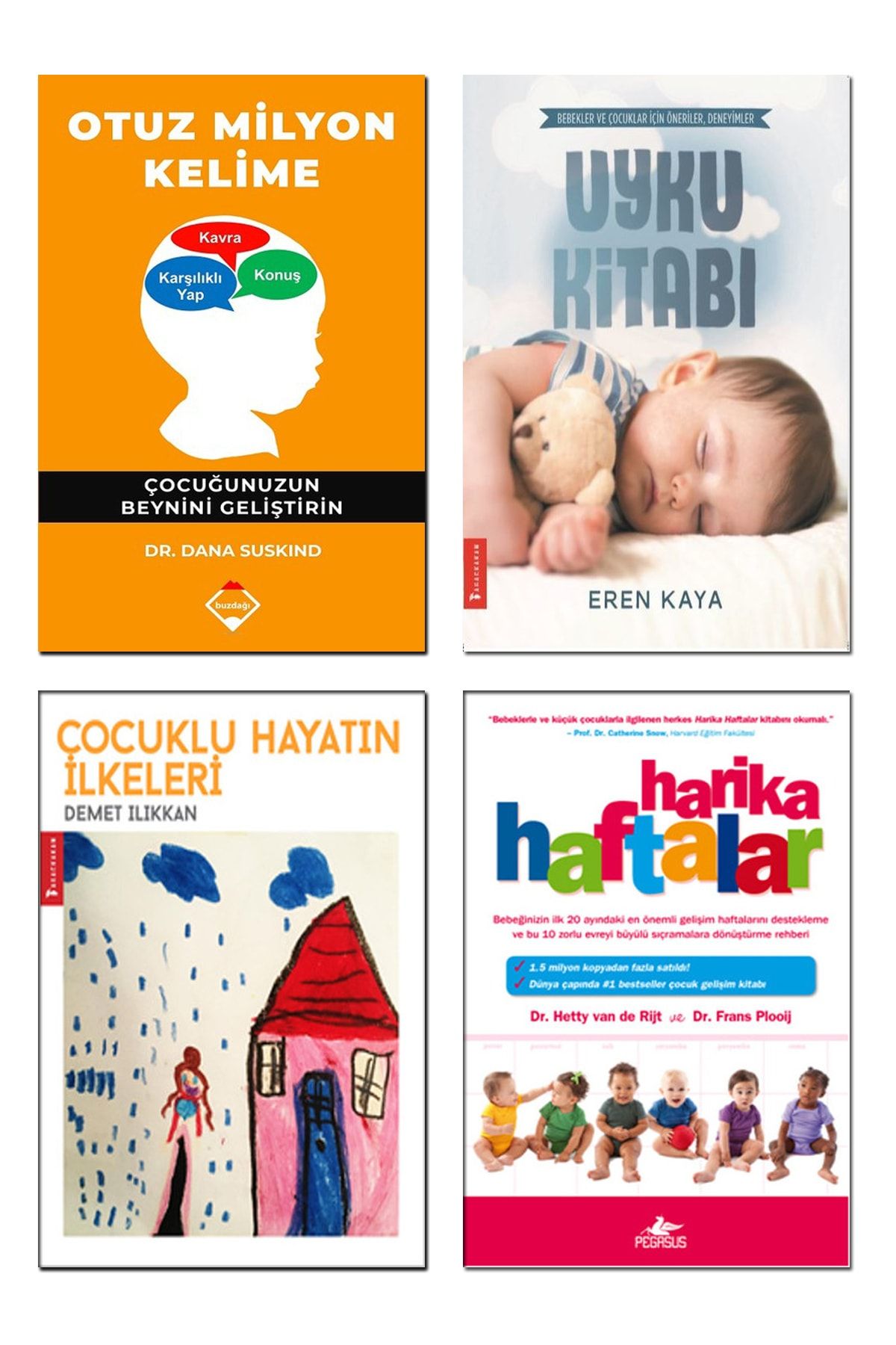 Domingo Yayınevi Otuz Milyon Kelime Dana Suskind Harika Haftalar Çocuklu Hayatın İlkeleri Uyku Kitabı Bebek Gelişimi