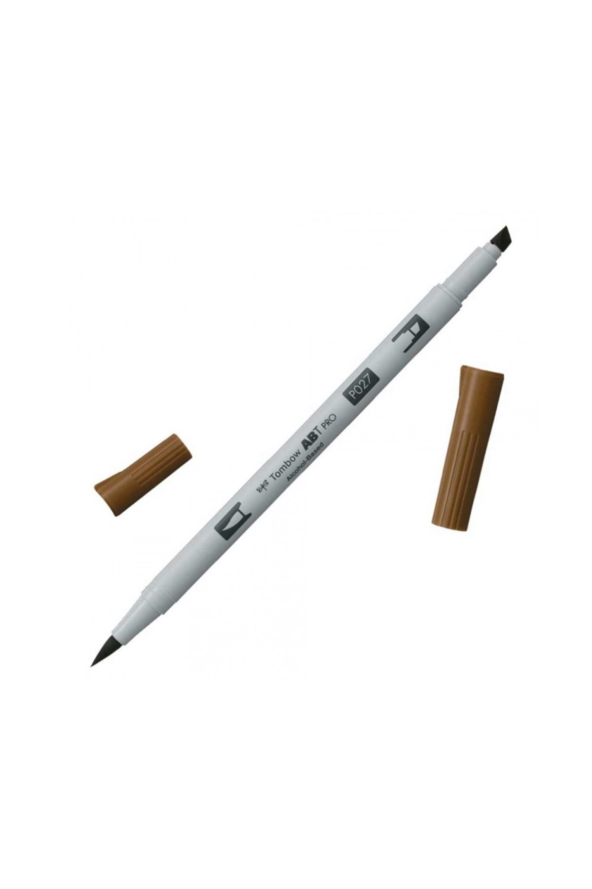 Tombow AB-TP PRO Dual Brush Pen Grafik Kalemi Dark Ochre 027