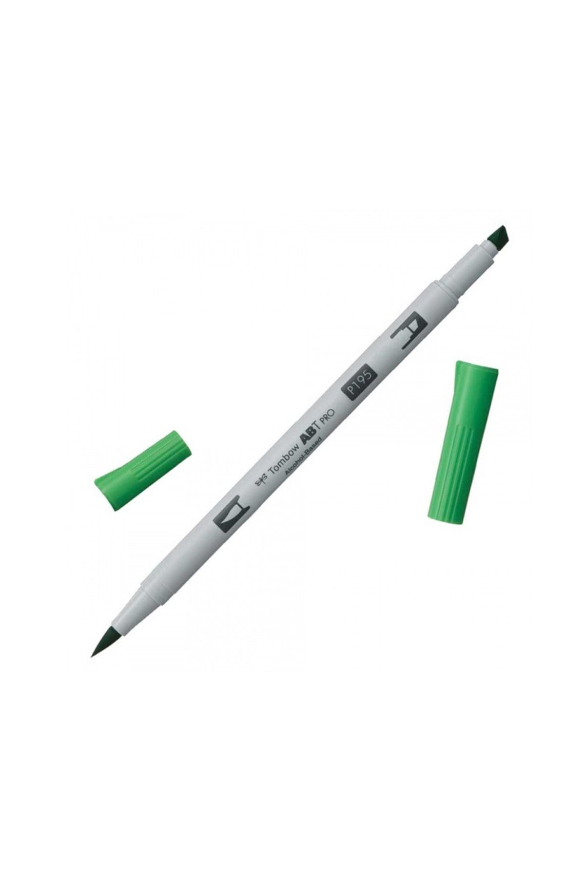 Tombow AB-TP PRO Dual Brush Pen Grafik Kalemi Light Green 195