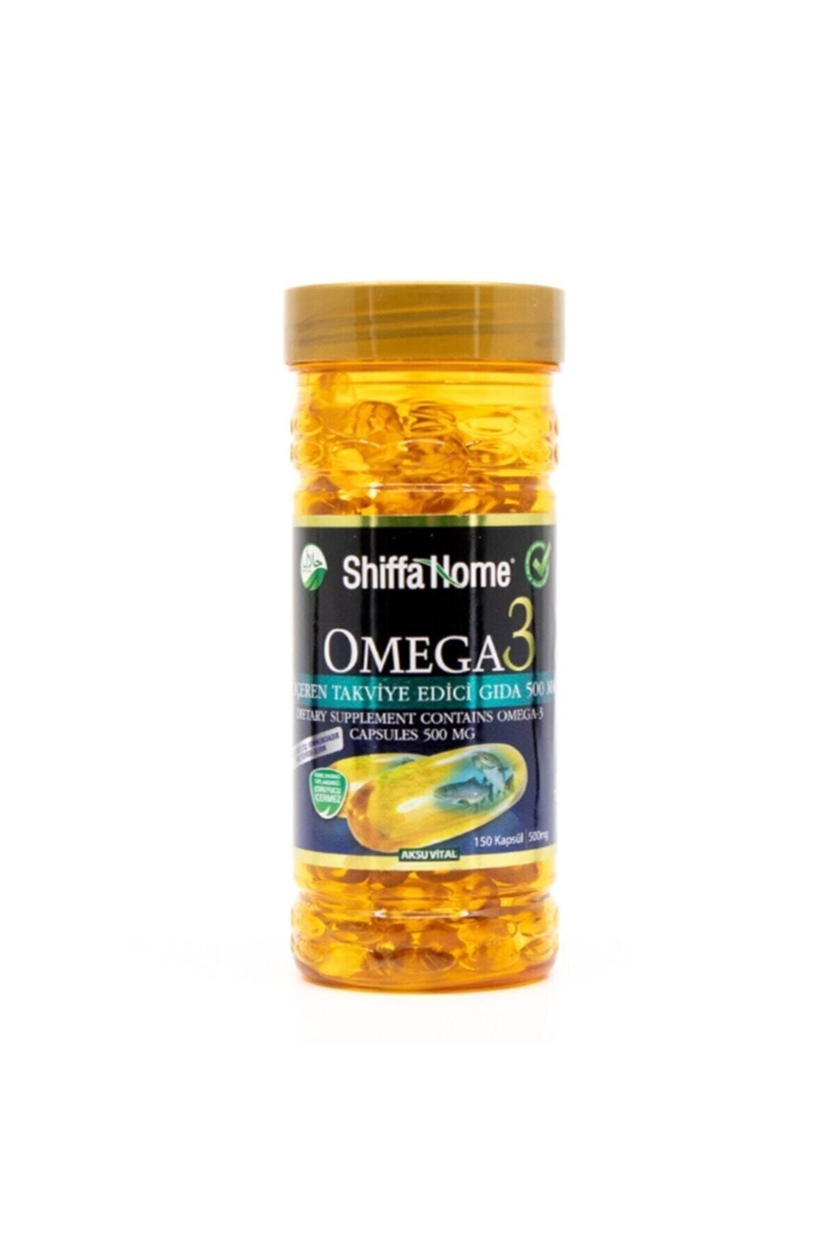 Aksu Vital Shiffa Home Omega 3 500 Mg. (ÇOCUK DOZ)