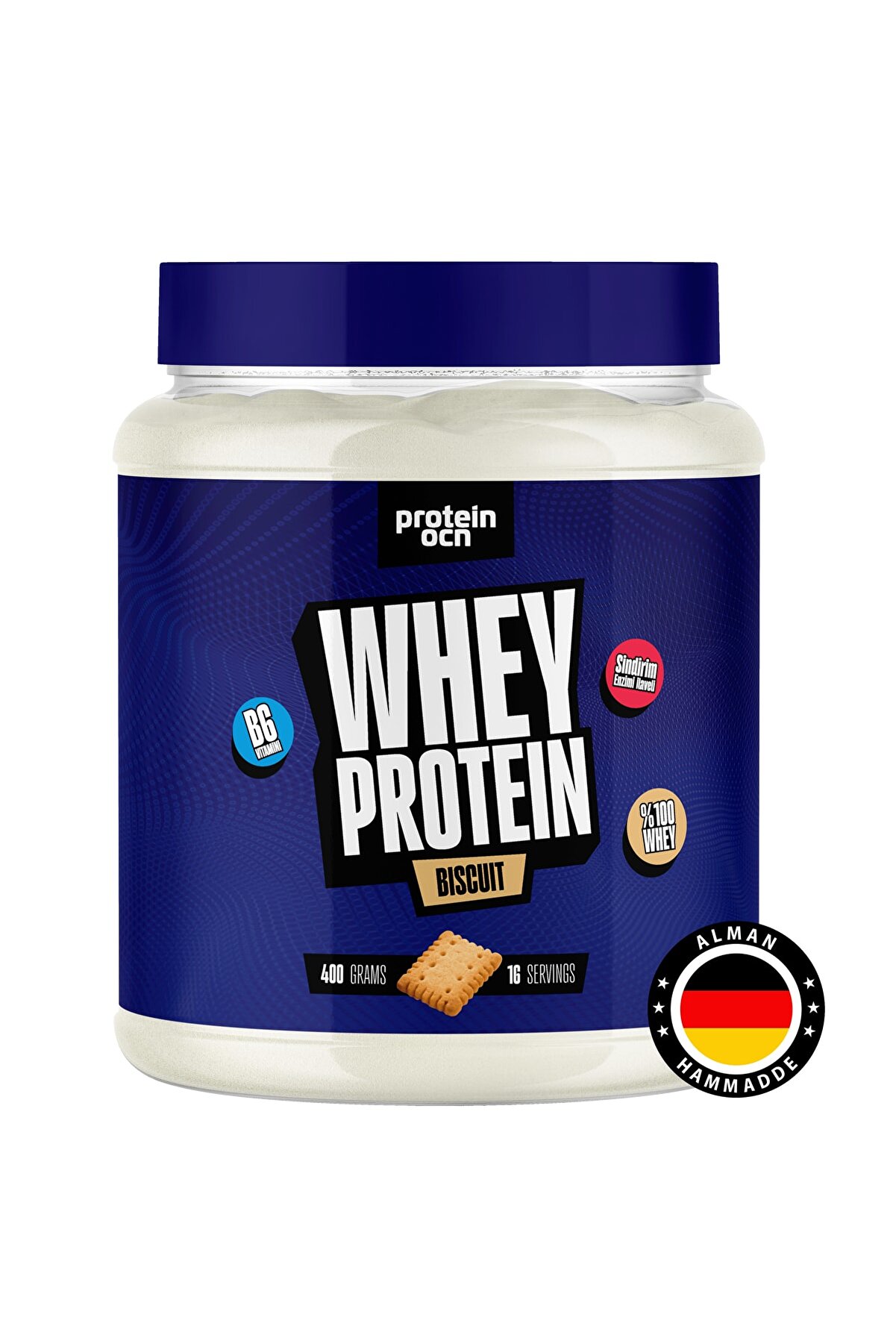 Proteinocean Whey Protein™ Bisküvi 400g - 16 Servis