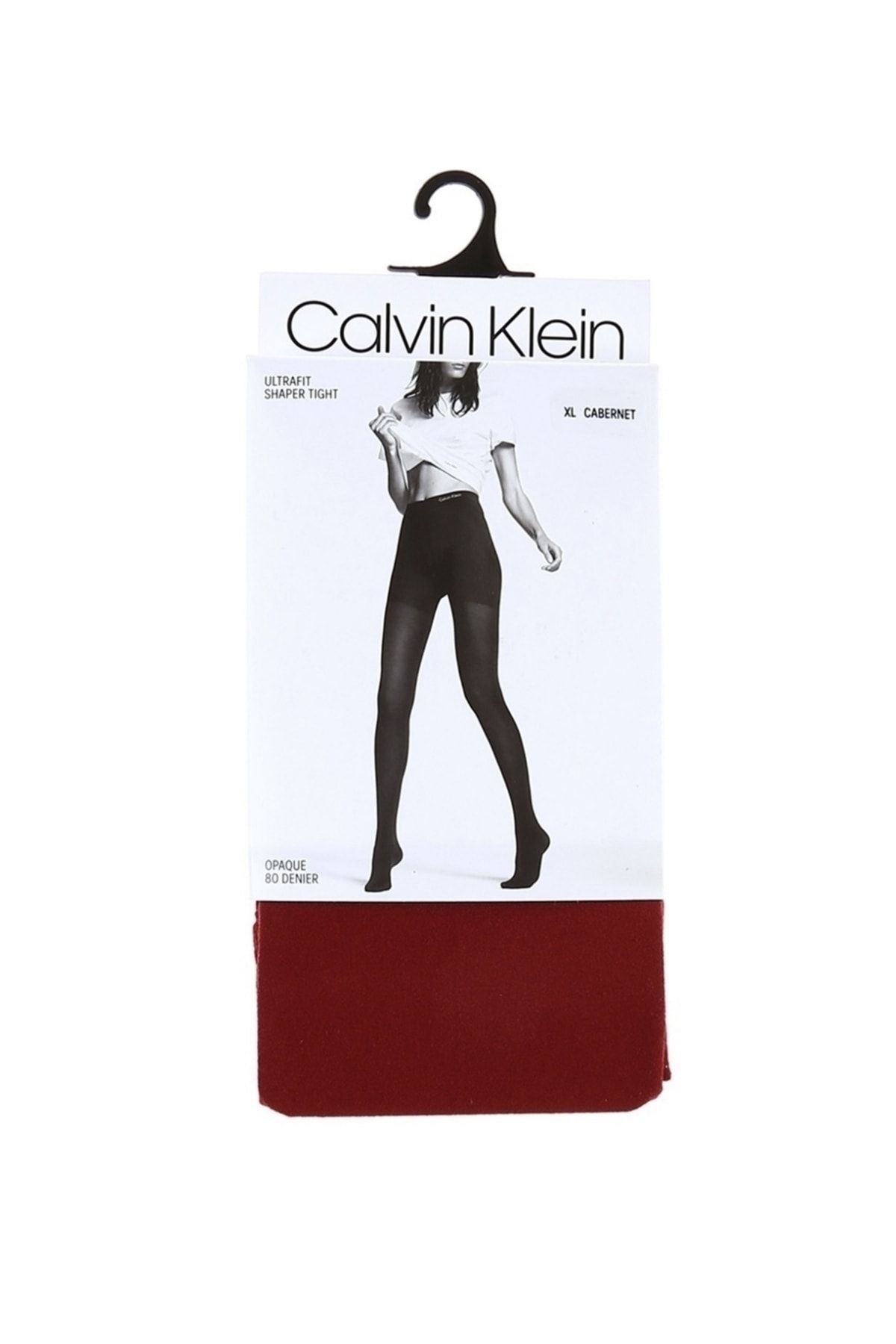 Calvin Klein Ultrafıt shaper tıght cabernet 80 denıer opaque bordo külotlu çorap 80den opak