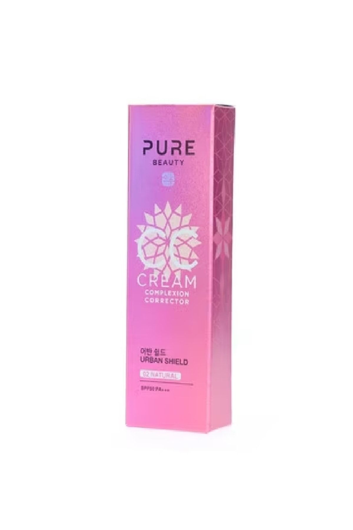 PURE BEAUTY CC Krem Complexion Corrector: 02 Natural (SPF 50, PA+++, 30 ml)