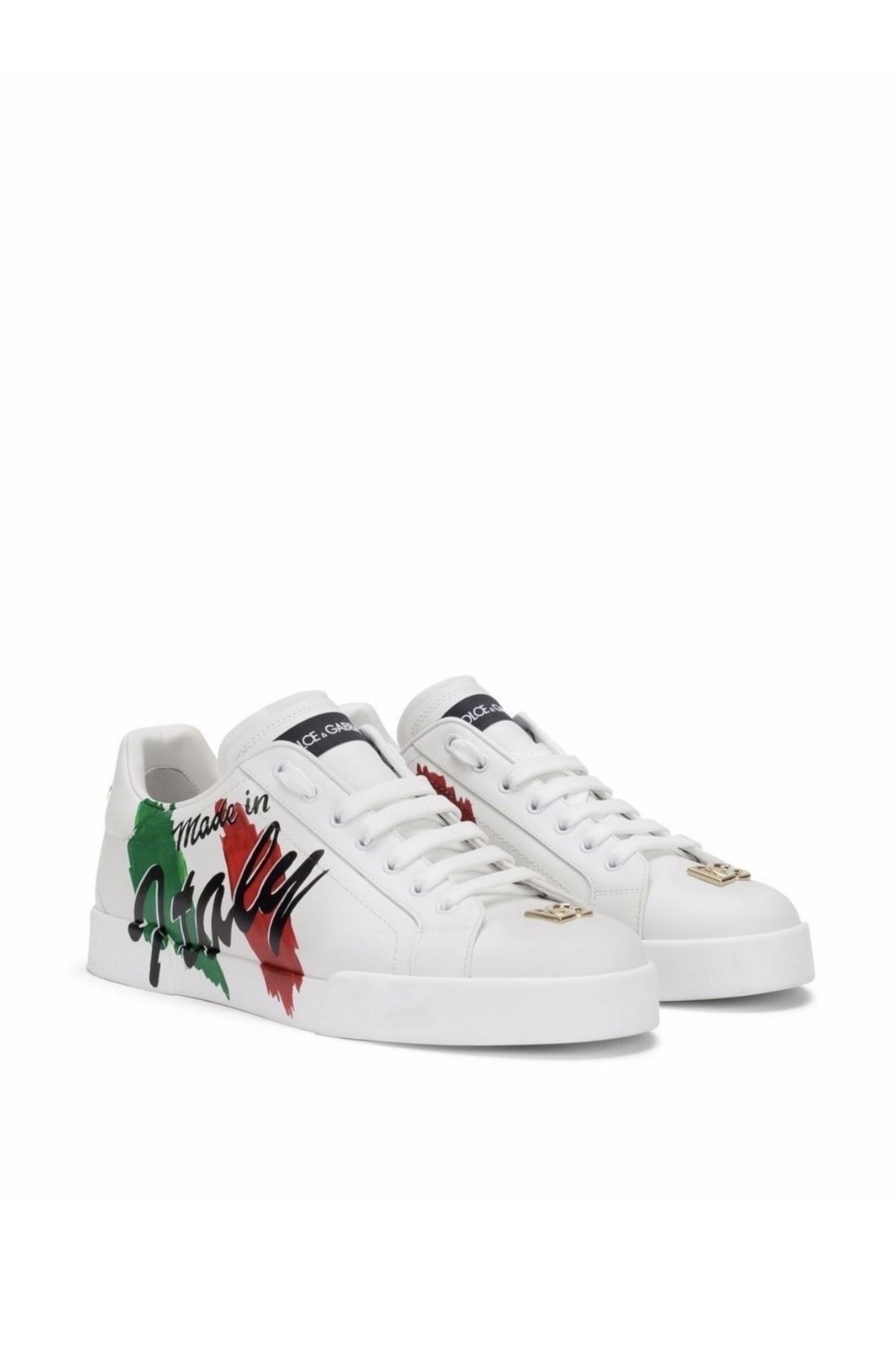 Dolce&Gabbana Sneakers made in Italy con stampa