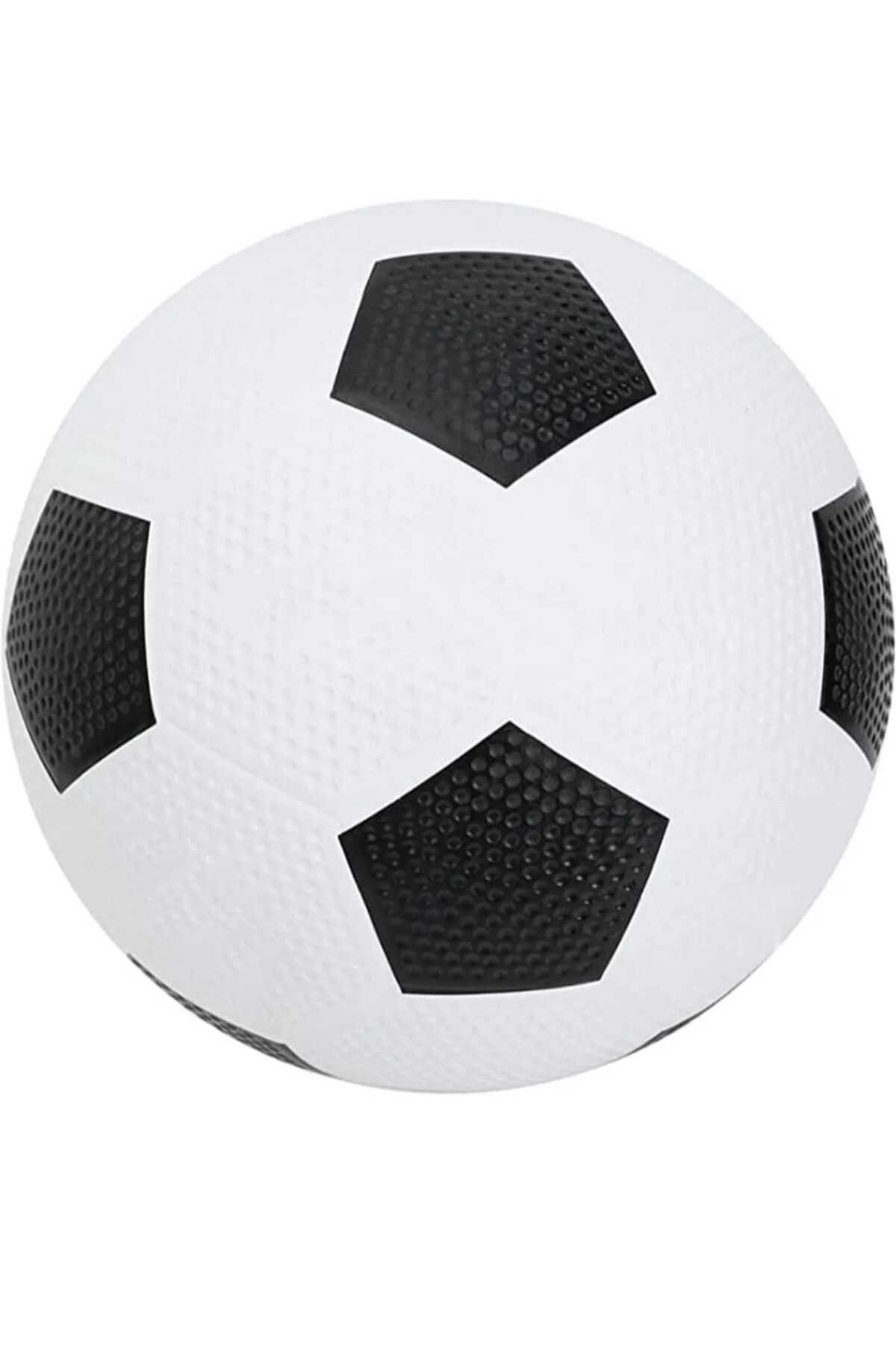Hisar Kauçuk Futbol Topu Siyah Beyaz