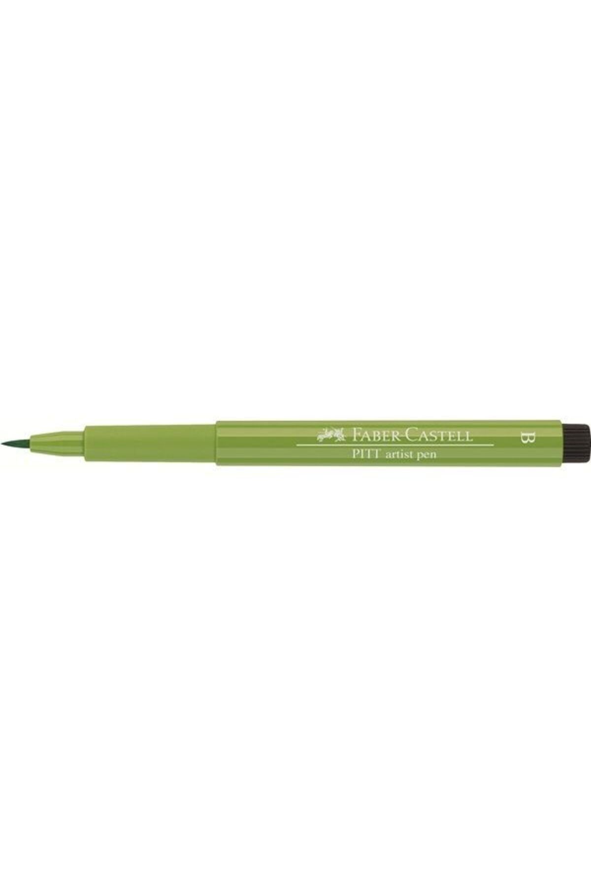 Faber Castell Pitt Artist Pen Çizim Kalemi Fırça Uçlu 170***may Green (MAYIS YEŞİLİ)