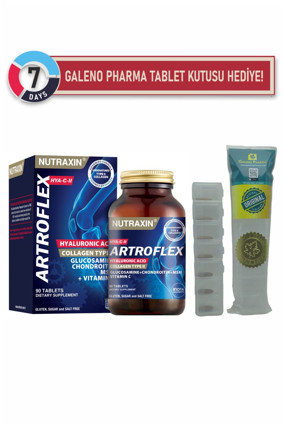 Nutraxin Artroflex HYA CII + GP Tablet Kutusu