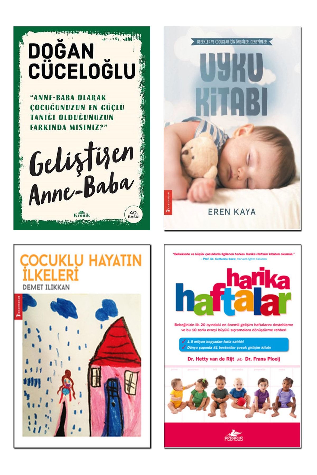 Kronik Kitap Geliştiren Anne Baba Harika Haftalar Hetty van de Rijt Çocuklu Hayatın İlkeleri Uyku Kitabı Ebeveyn