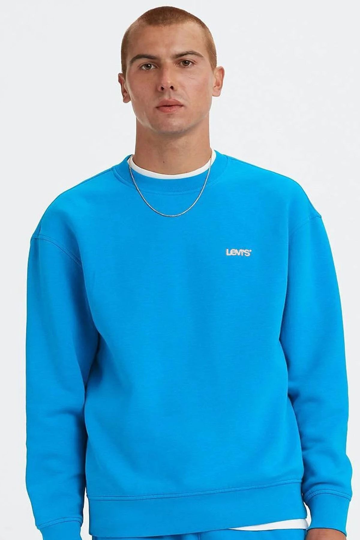 Levi's Erkek Mavi Sweatshirt - A7750-0000
