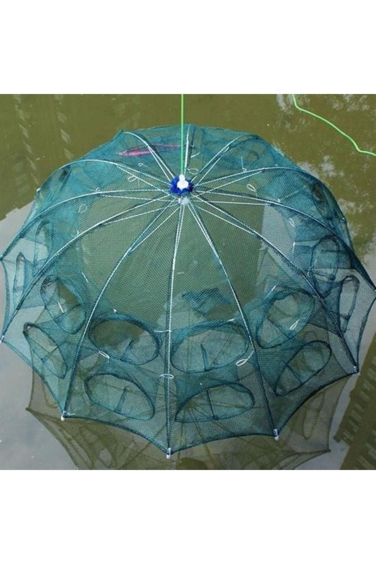 Şemsiye Balık Ağı Yakalama Tutma Filesi 16 Cepli Büyük Boy Taşınabilir  Serpme Balık Tuzağı - ₺ 230 - AvAlemi 