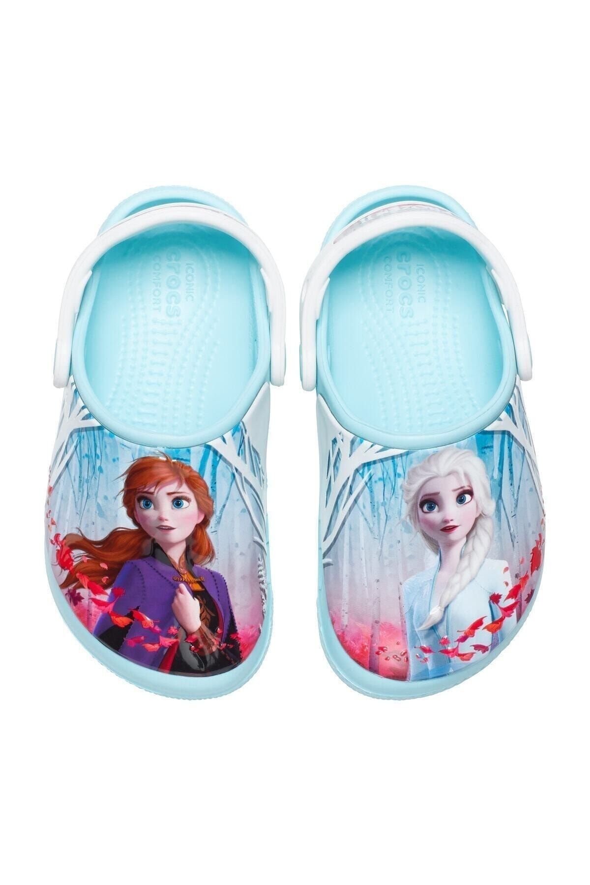 Crocs CrocsFL OL Disney Frozen2 Cg K Mavi Çocuk Sandalet Terlik