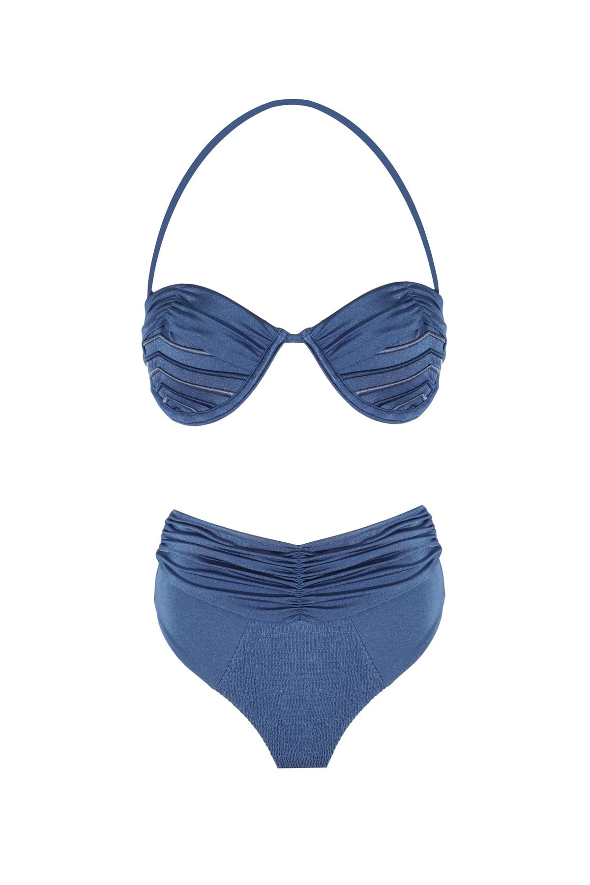 Monument Swimwear Thalassa New Bikini Takım Safir