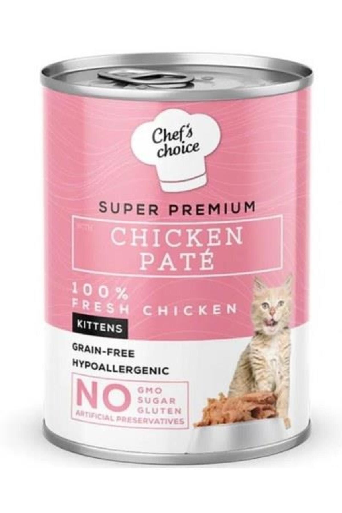 Chefs Choice Tavuklu Konserve Yavru Kedi Maması 400 g