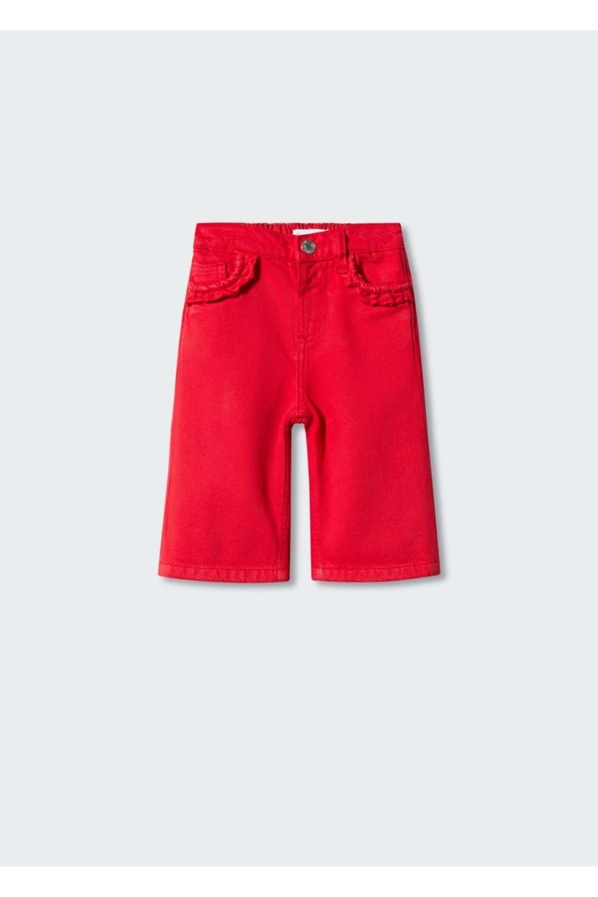 MANGO Baby Volan Detaylı Culotte Jean