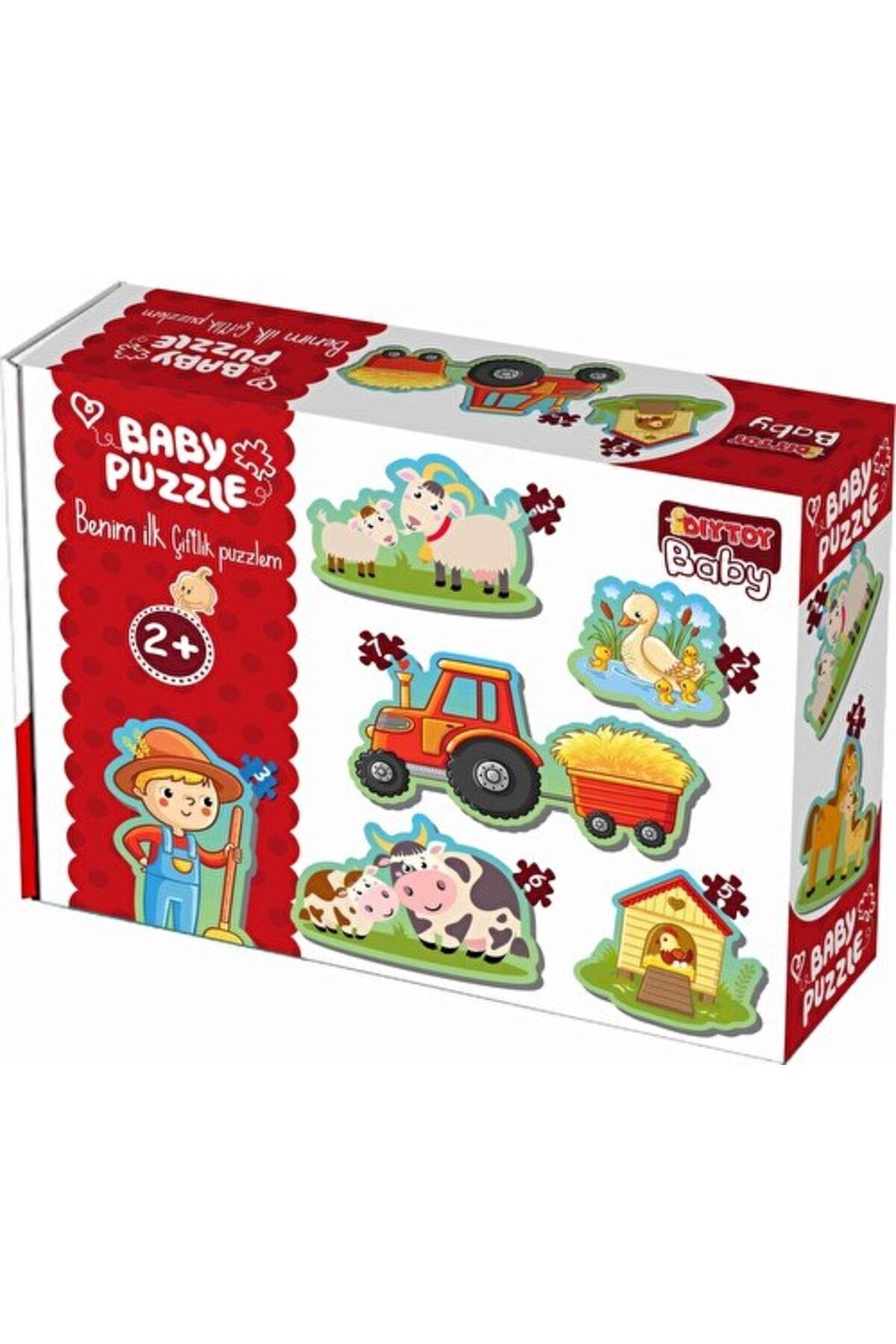 Diytoy Dıytoy Baby Puzzle Çiftlik Bpc1734