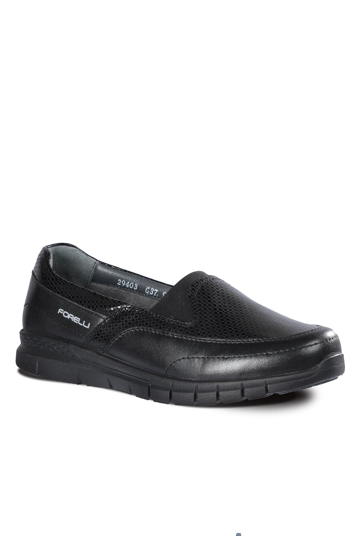 Forelli EFES-G Comfort Kadın Ayakkabı Siyah