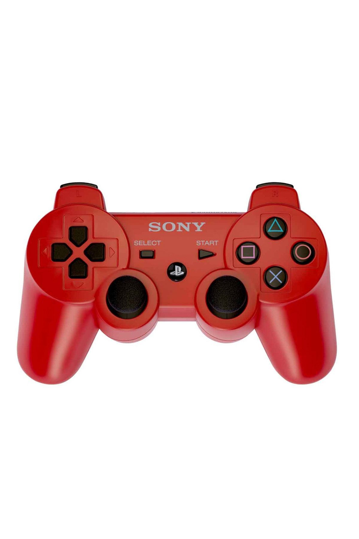 Sony Playstation 3 Titreşimli Kablosuz Kol (Joystick) Kırmızı