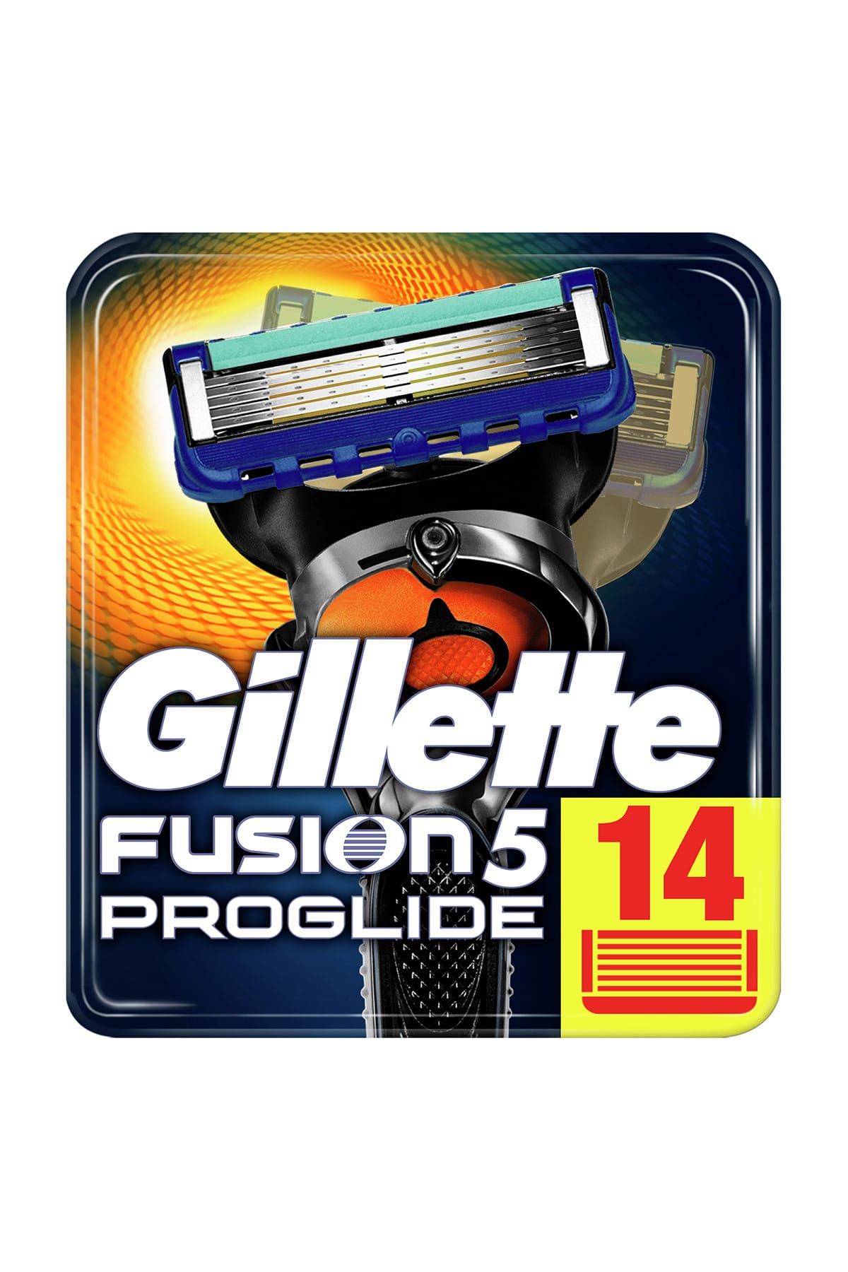 Gillette Fusion Proglide Yedek Tıraş Bıçağı 14'Lü Karton Paket